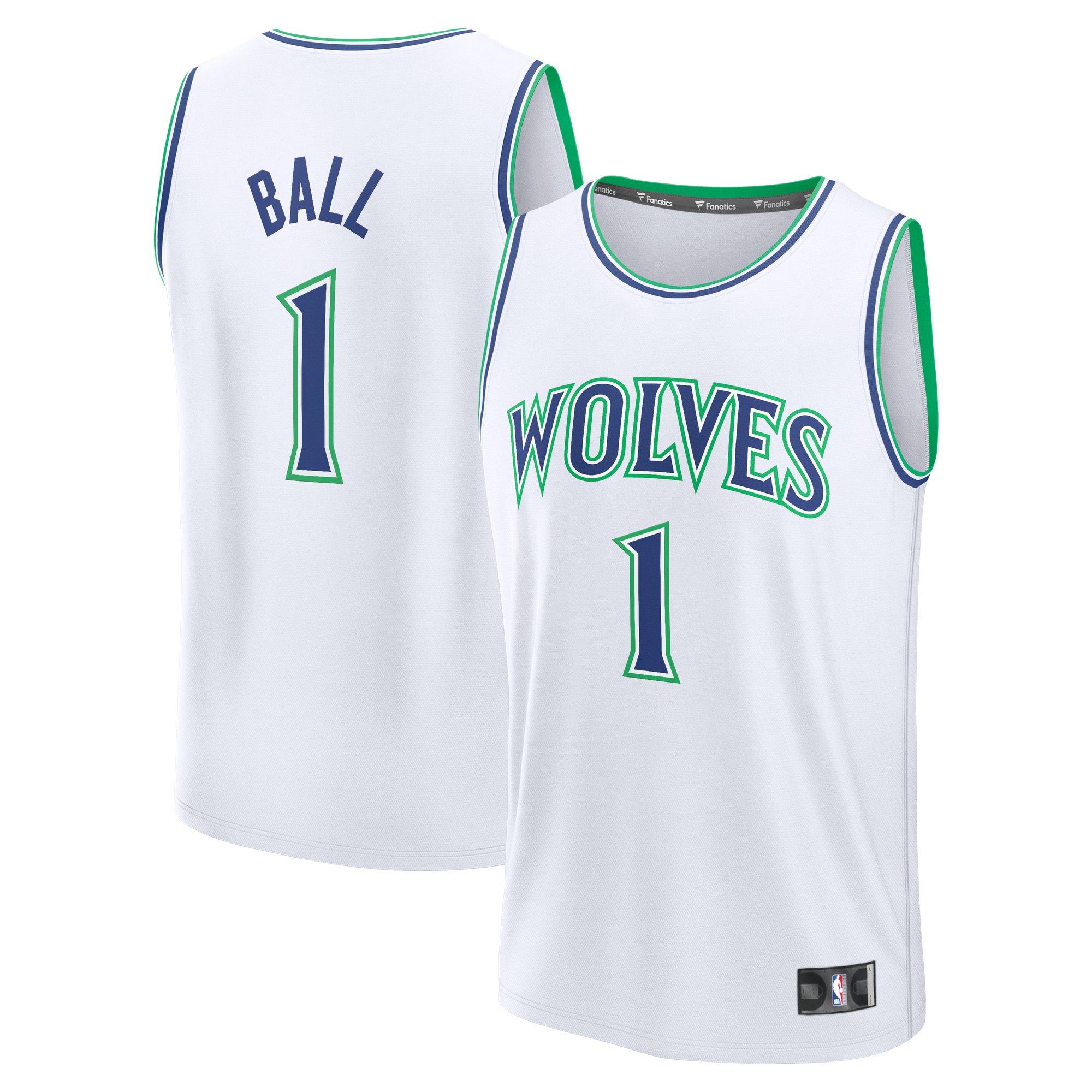 LaMelo Ball Minnesota Timberwolves Association Edition Jersey NBA Women Fan Wear