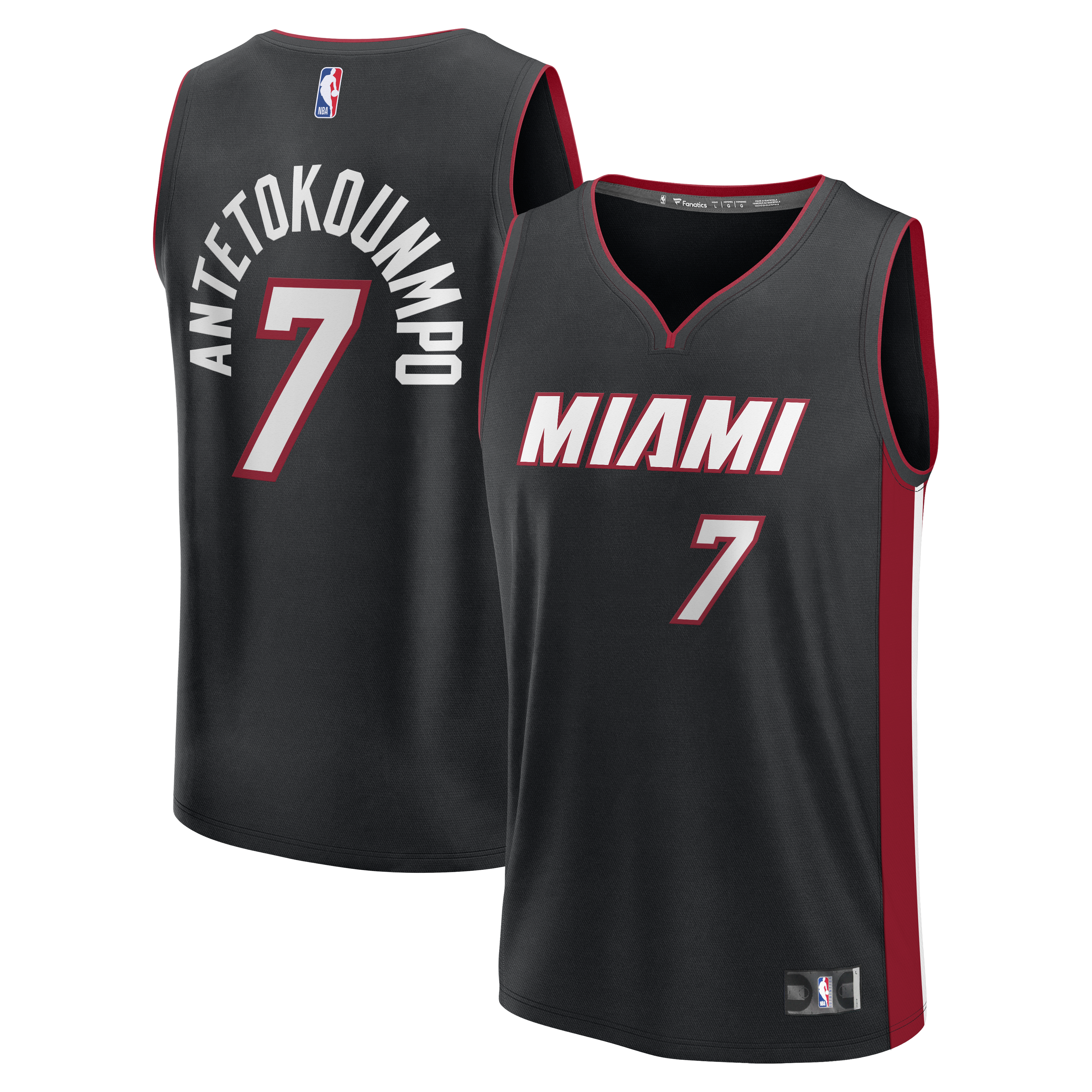 Giannis Antetokounmpo Miami Heat Jersey NBA Women Fan Wear