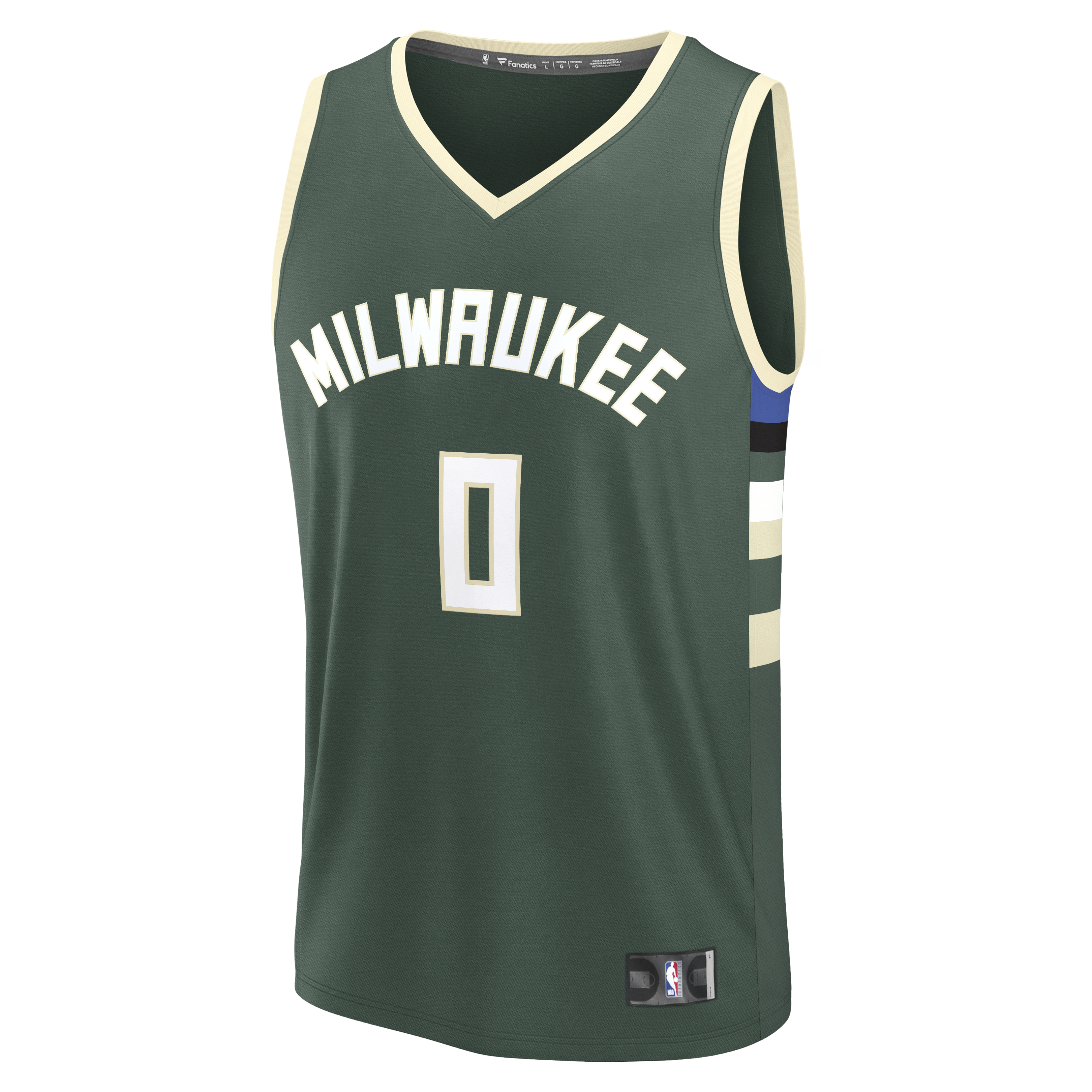 Brayden Burries Milwaukee Bucks Fast Break Jersey NBA Men Fan Wear Brayden Burries