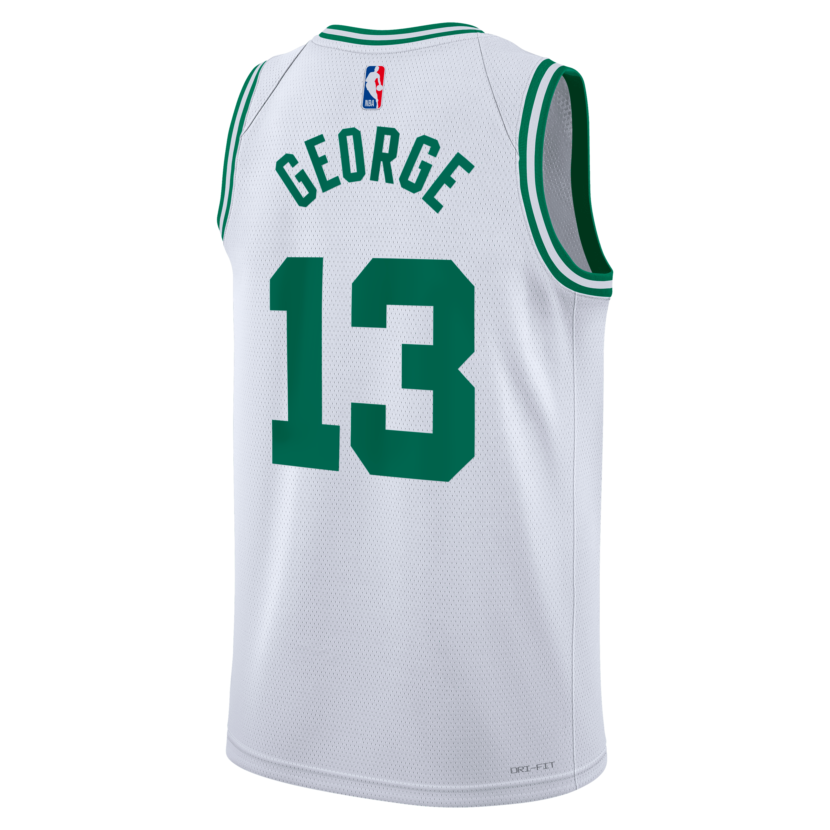 Paul George Boston Celtics Jersey White NBA Women Fan Wear