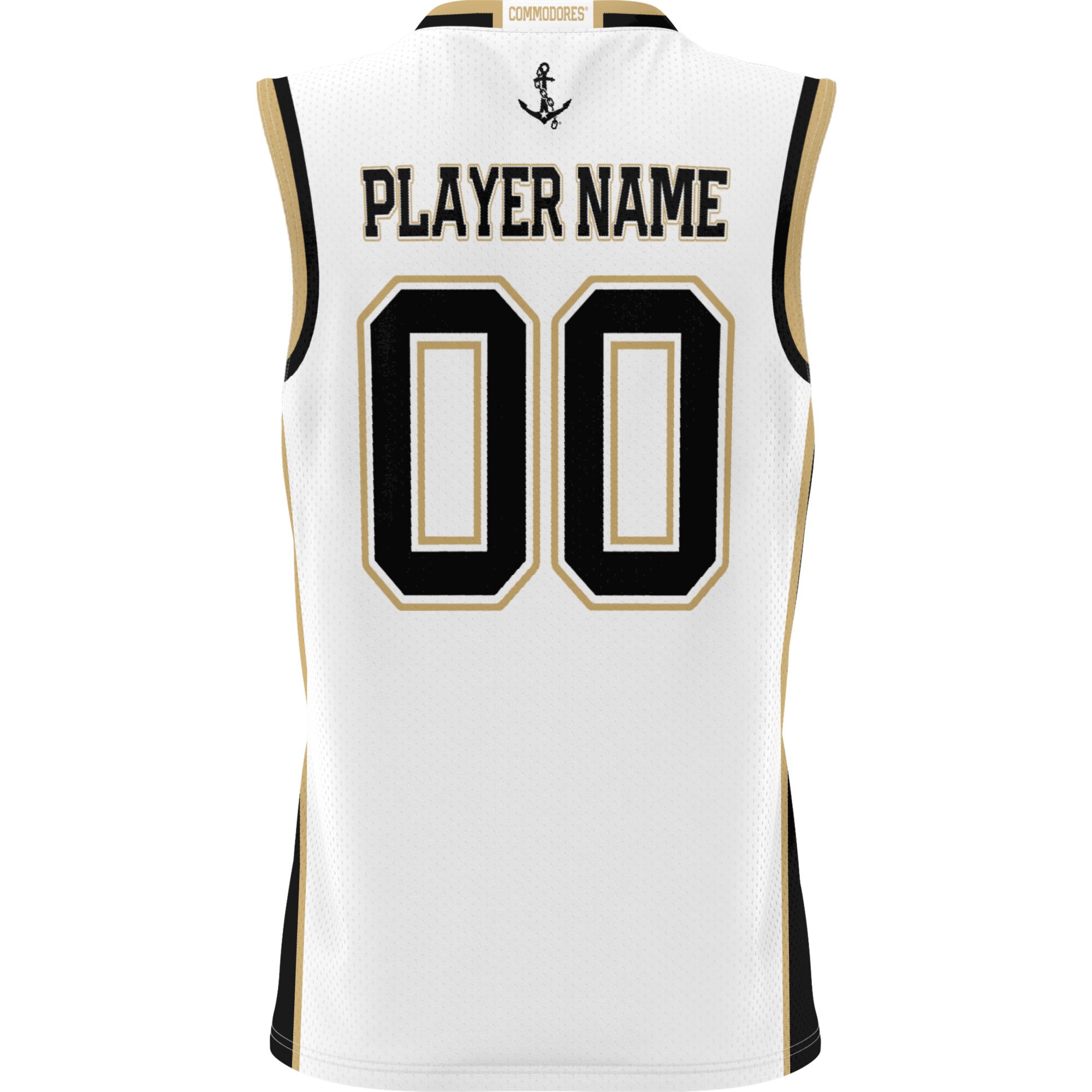 Vanderbilt Commodores NIL NBA Jersey White NBA Men Fan Wear