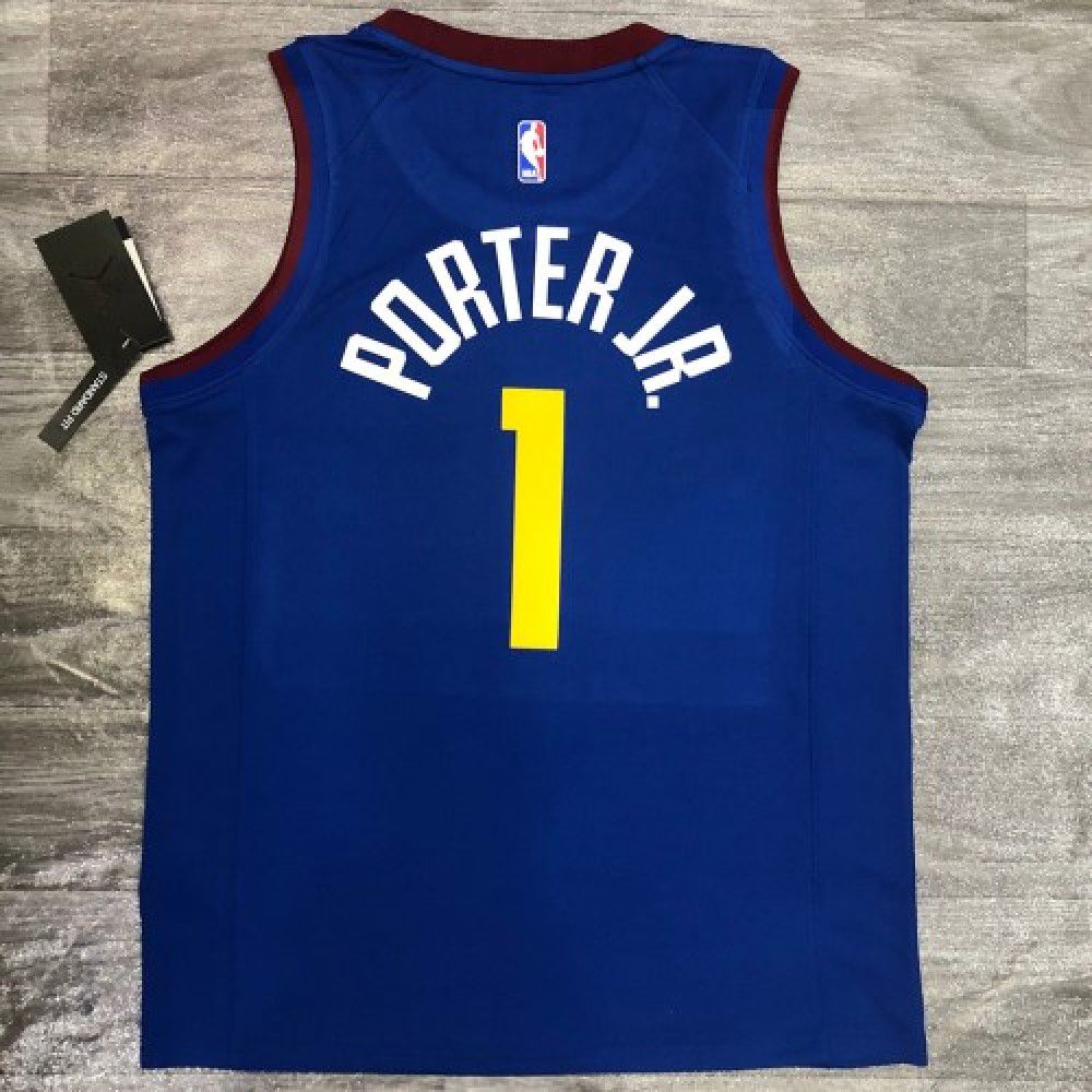 Michael Porter Denver Nuggets Swingman Jersey Blue NBA Youth Fan Wear