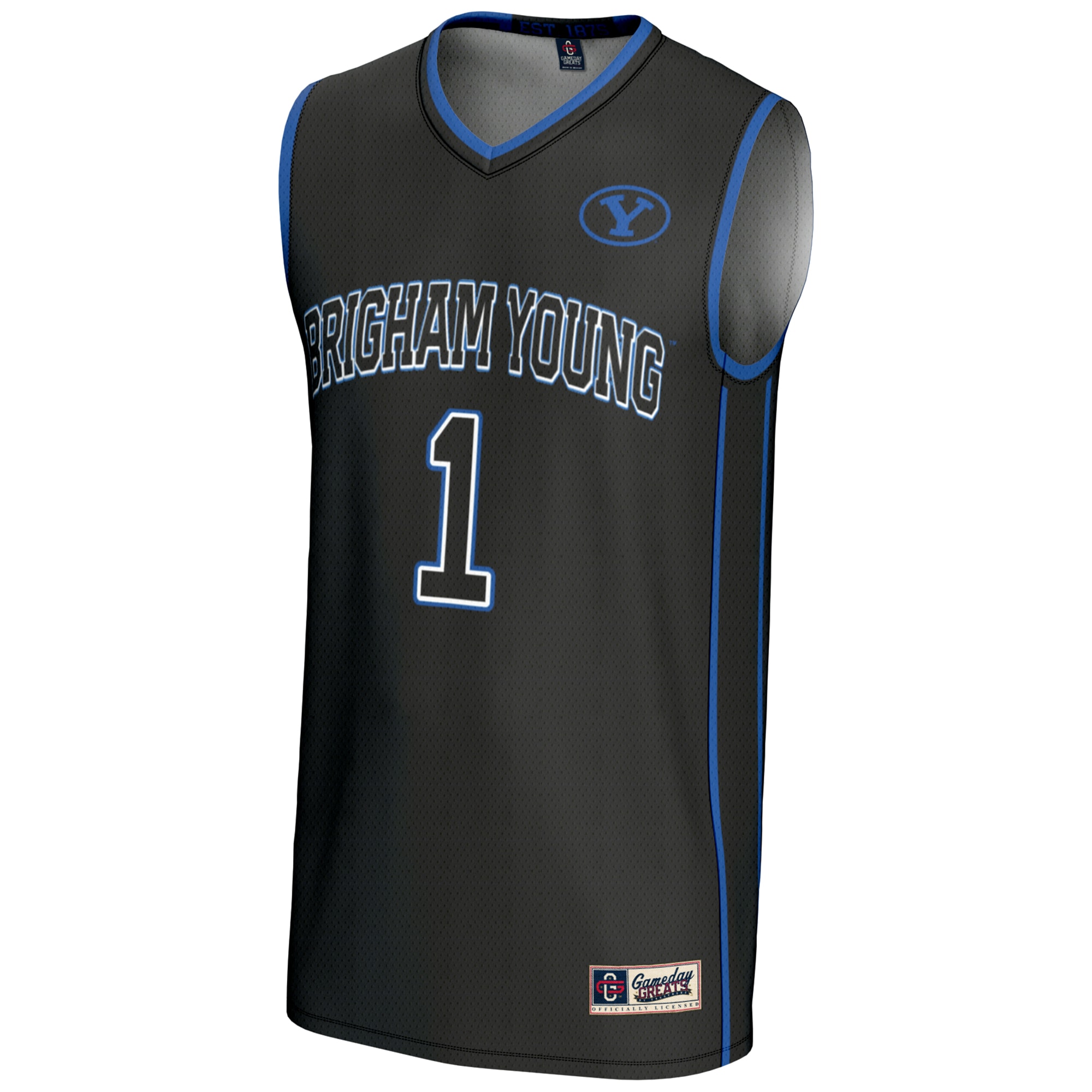 BYU Cougars NBA Jersey Black NBA Youth Fan Wear