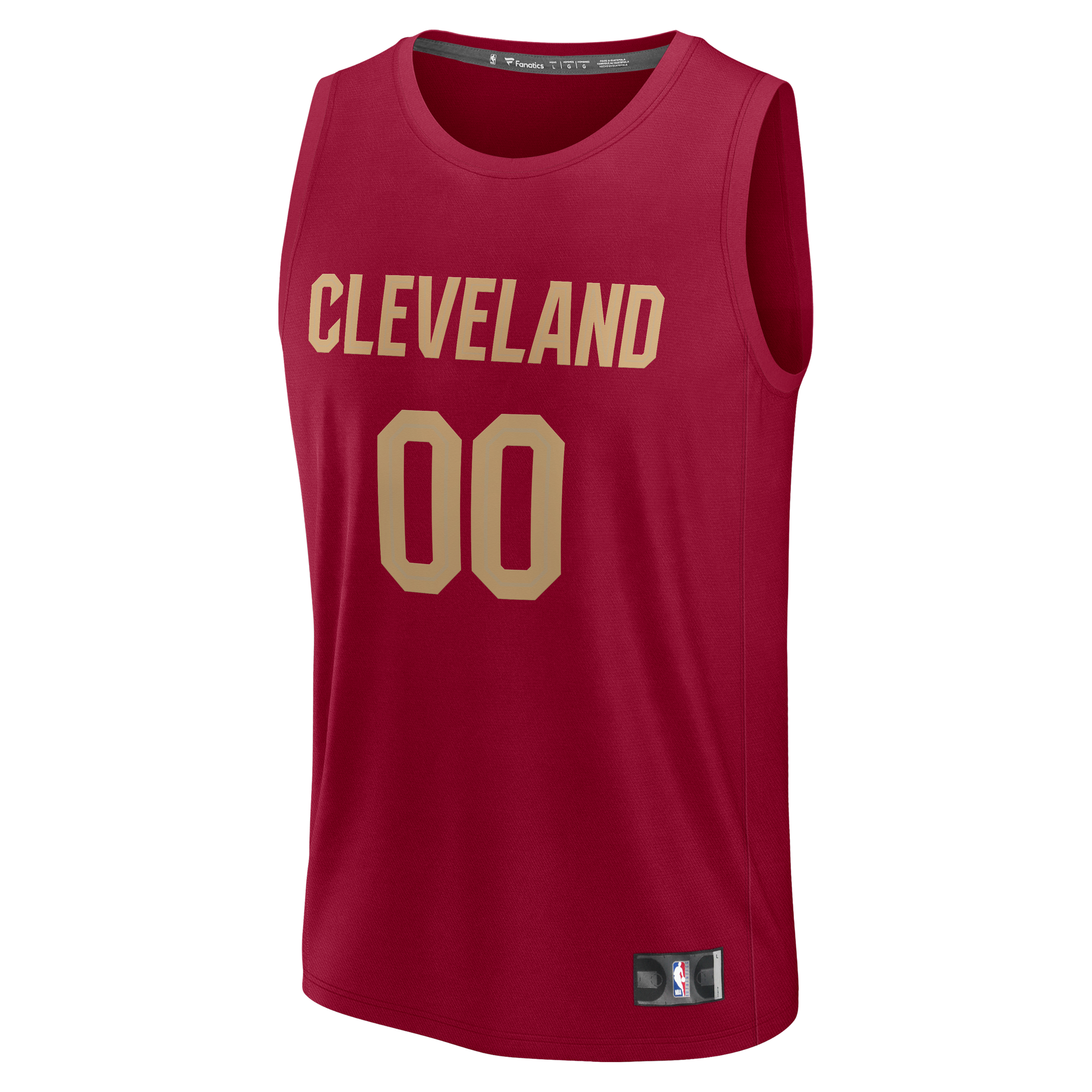 Cleveland Cavaliers Swingman Jersey Black NBA Youth Fan Wear Custom Number