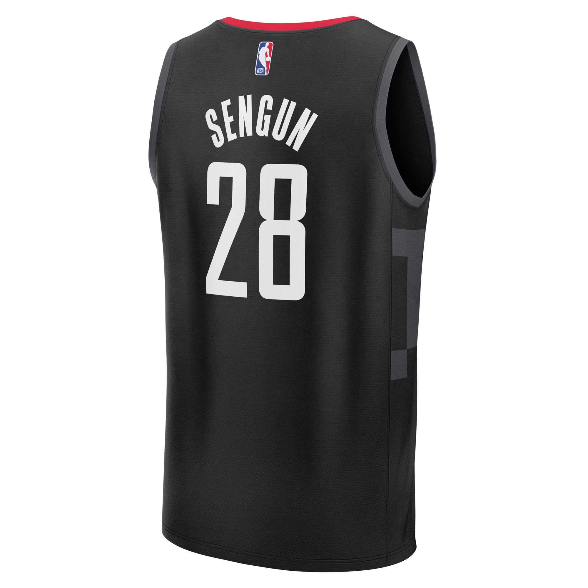 Alperen Sengun Houston Rockets Fast Break Jersey Black NBA Women Fan Wear