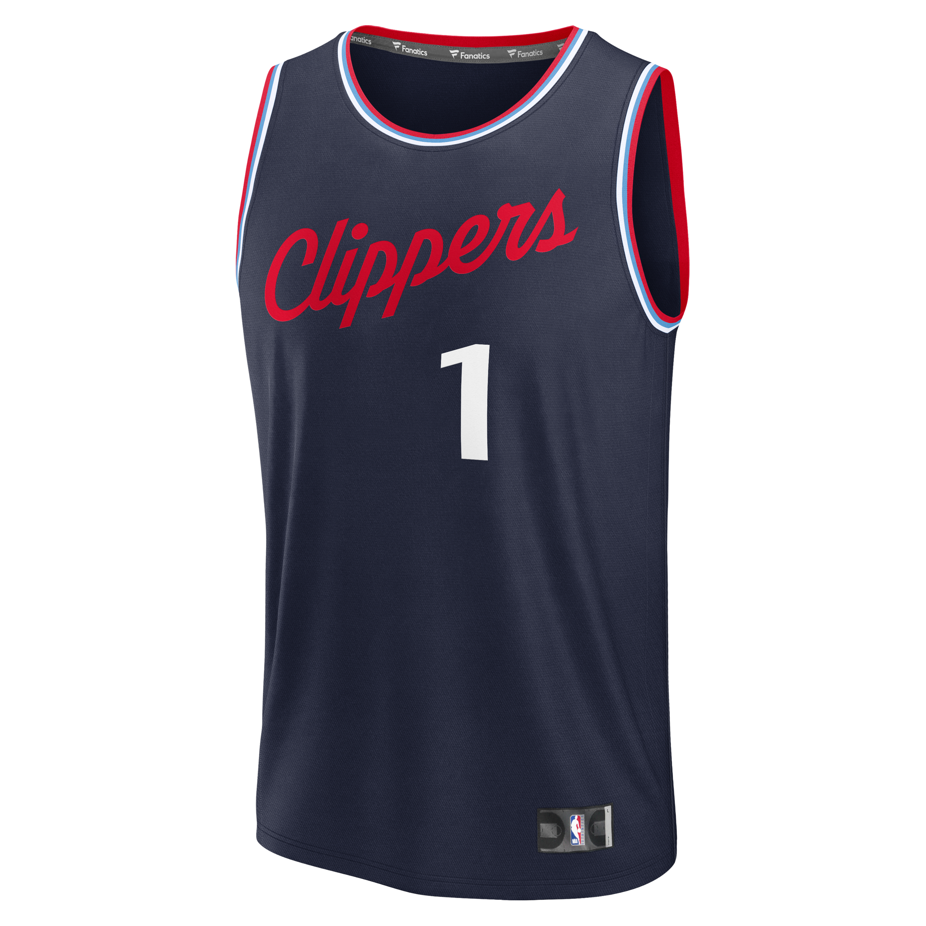 Keaton Wagler Los Angeles Clippers Draft Jersey Navy NBA Men Fan Wear