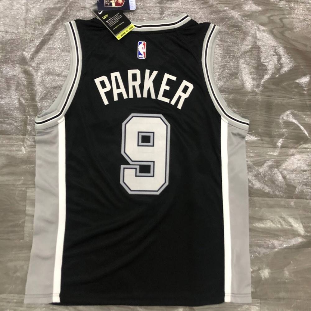 Tony Parker San Antonio Spurs Swingman Jersey Black NBA Women Fan Wear Tony Parker