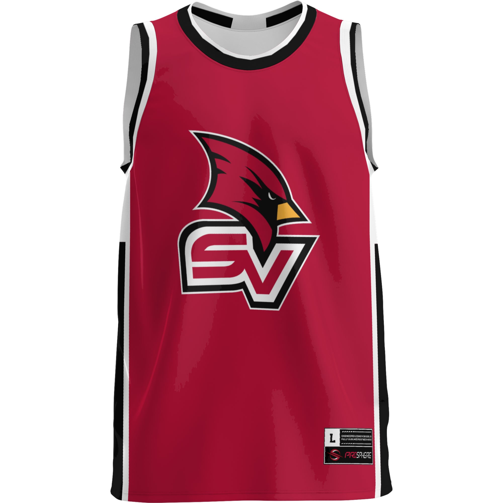 Saginaw Valley Cardinals NBA Jersey Red NBA Women Fan Wear