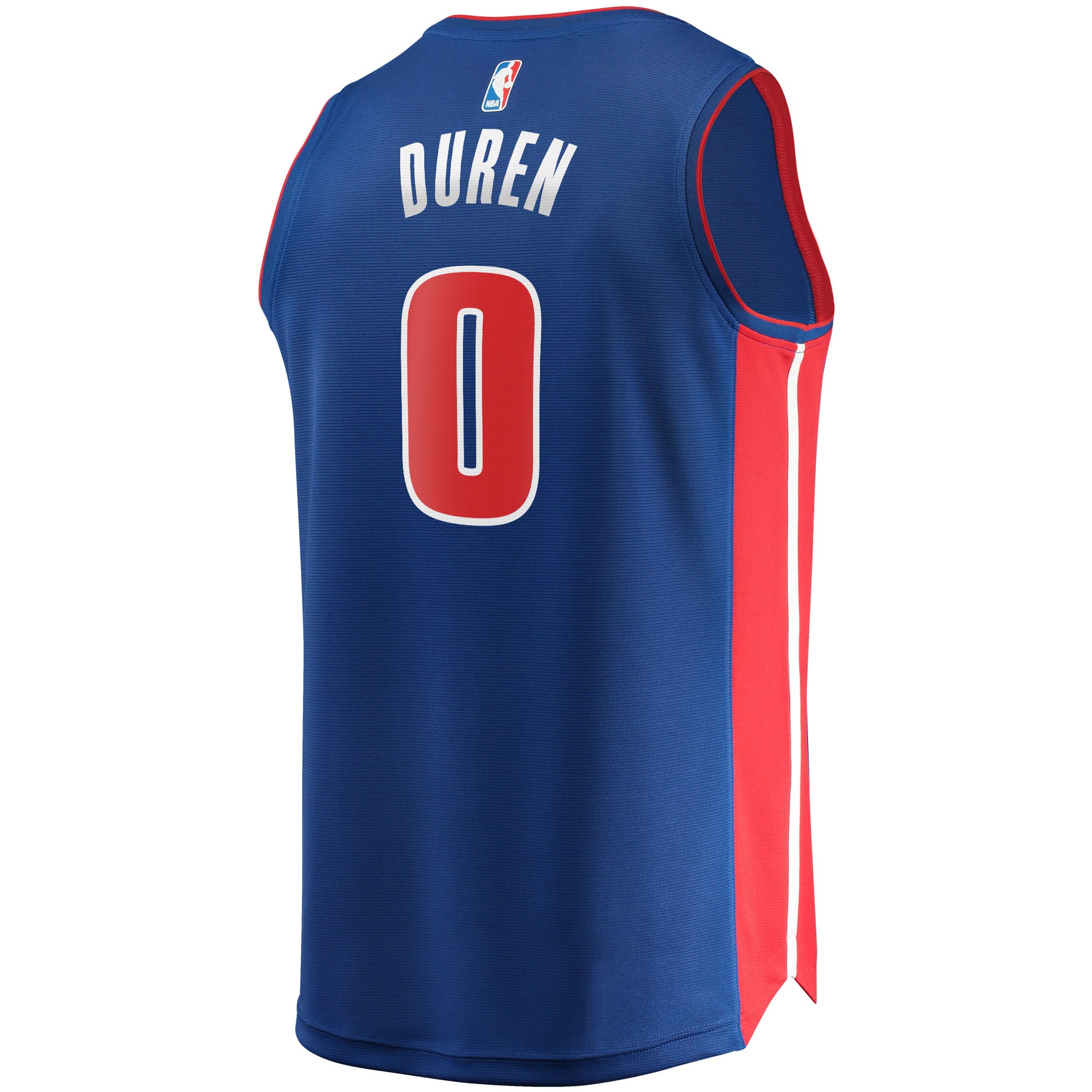Jalen Duren Detroit Pistons Replica Jersey Blue NBA Women Fan Wear