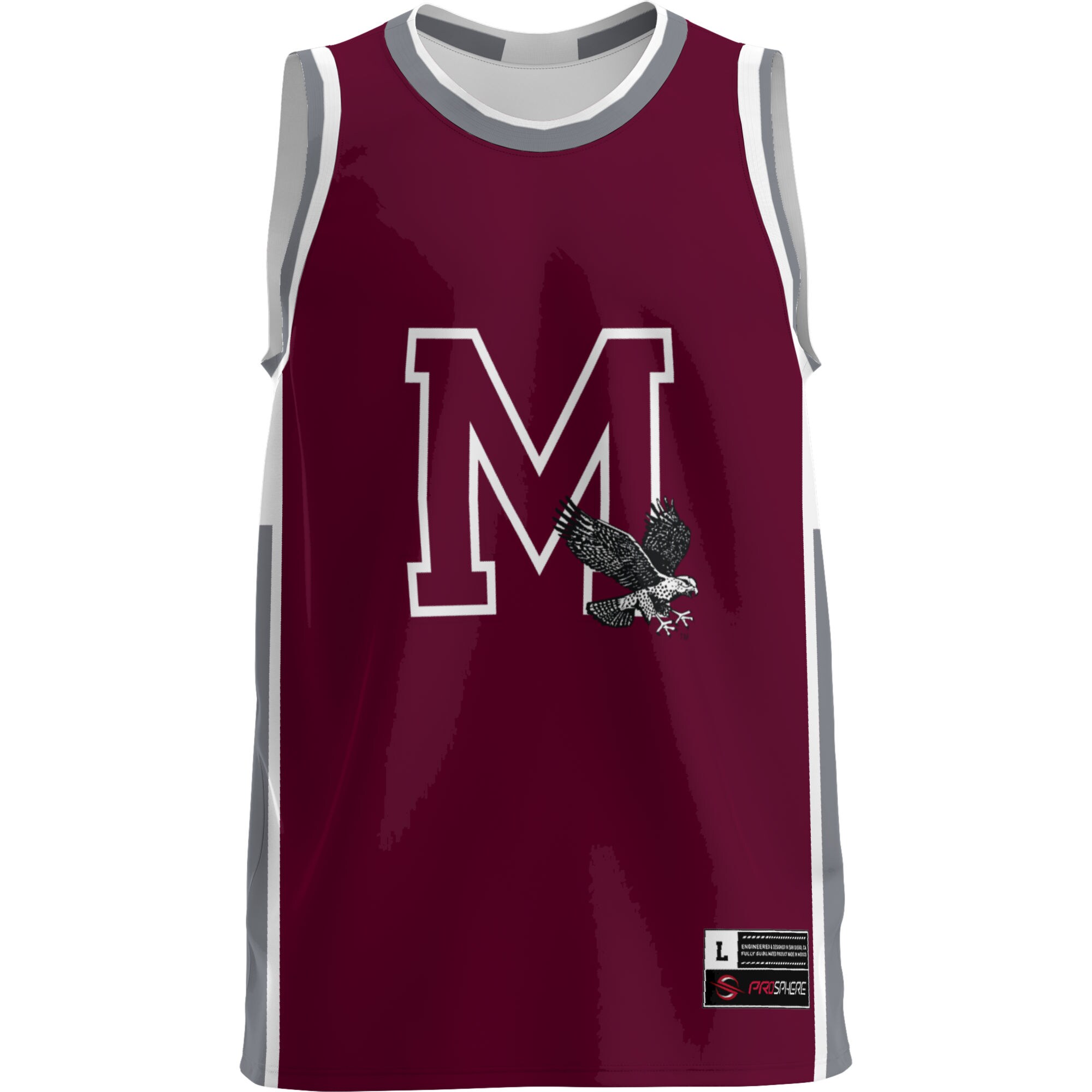 Maryland Eastern Shore NBA Jersey Maroon NBA Men Fan Wear Maryland Eastern Shore