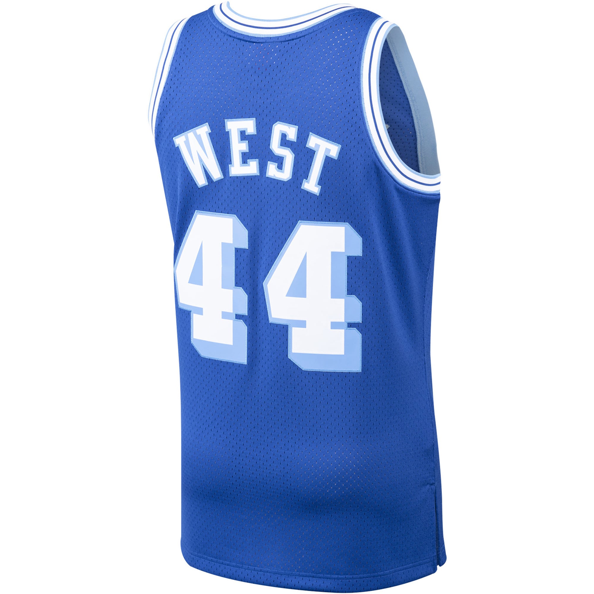 Jerry West Los Angeles Lakers Jersey Royal NBA Women Fan Wear