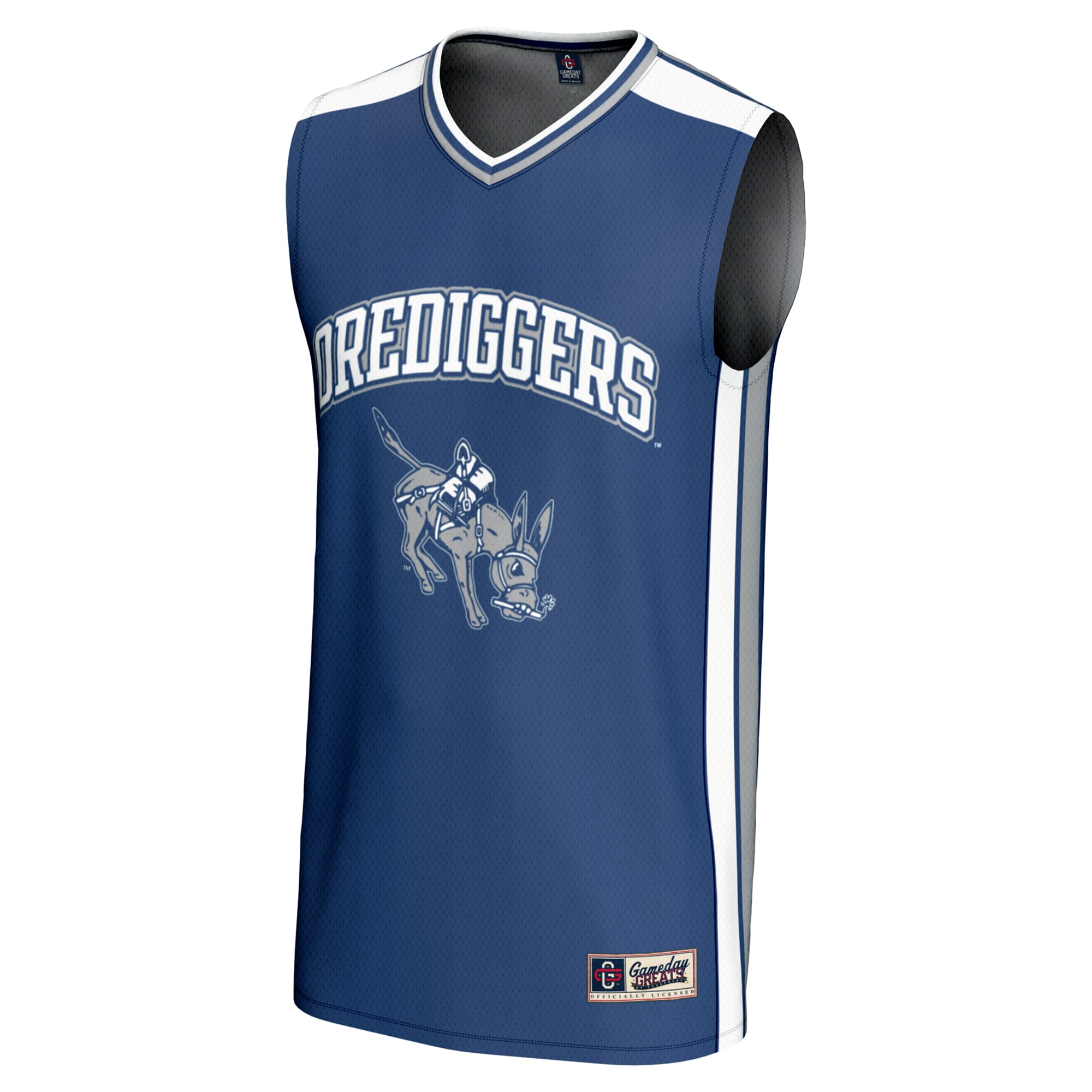Colorado School Mines NBA Jersey Blue NBA Men Fan Wear