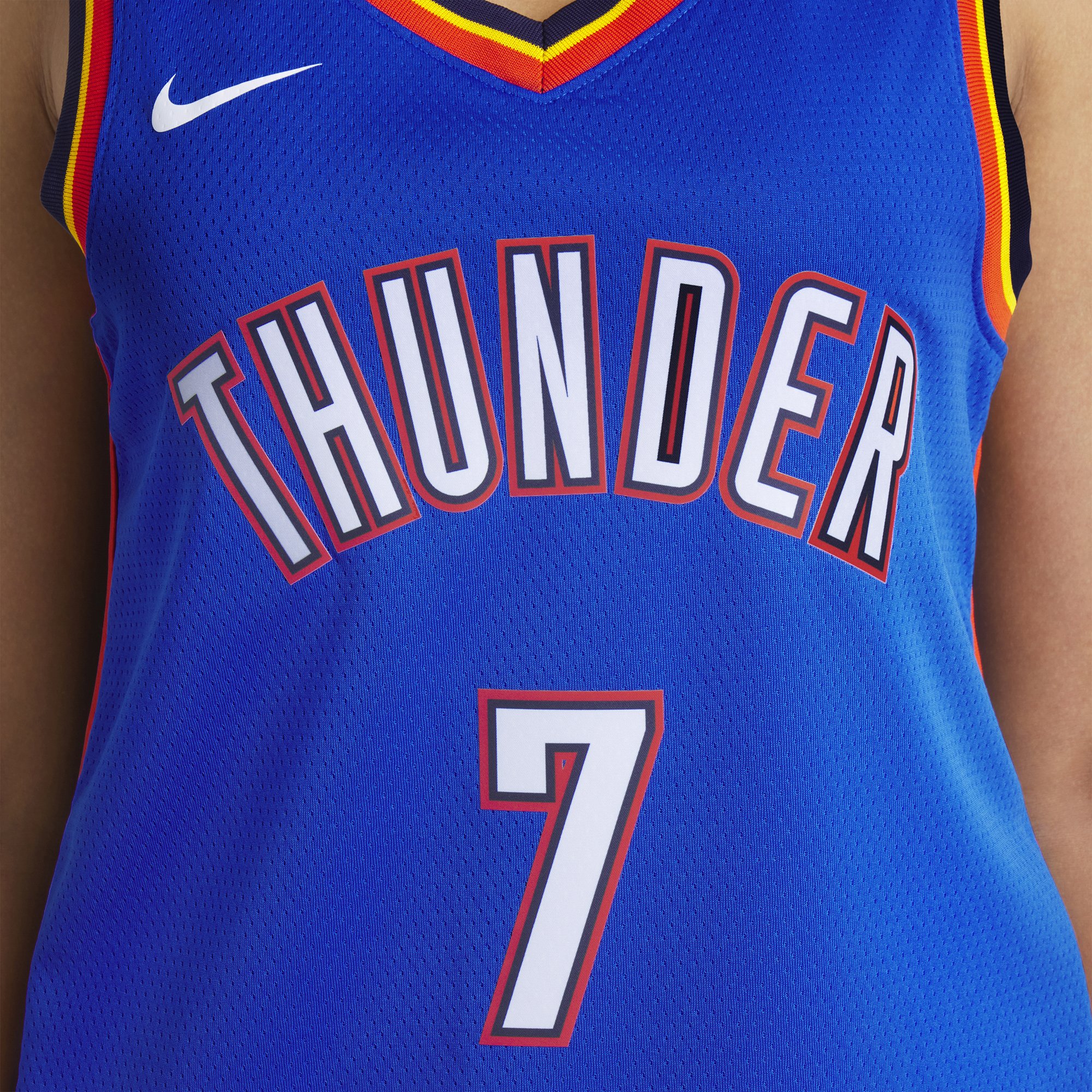 Chet Holmgren Oklahoma City Thunder Swingman Jersey Navy NBA Men Fan Wear