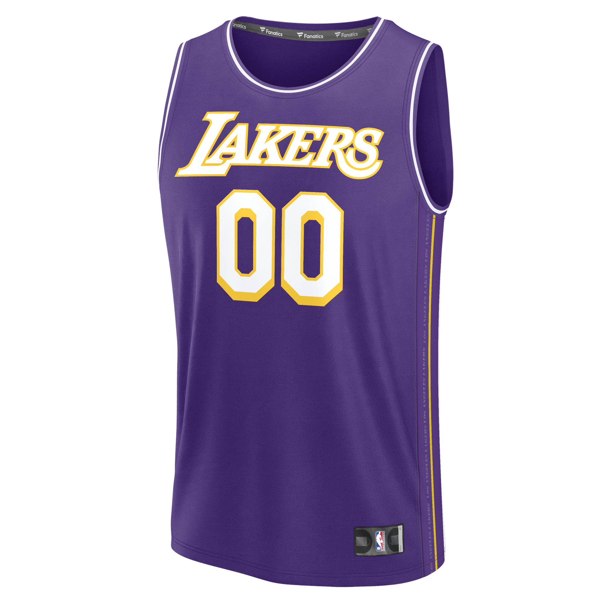 Los Angeles Lakers Fast Break Jersey Purple NBA Women Fan Wear Custom Number