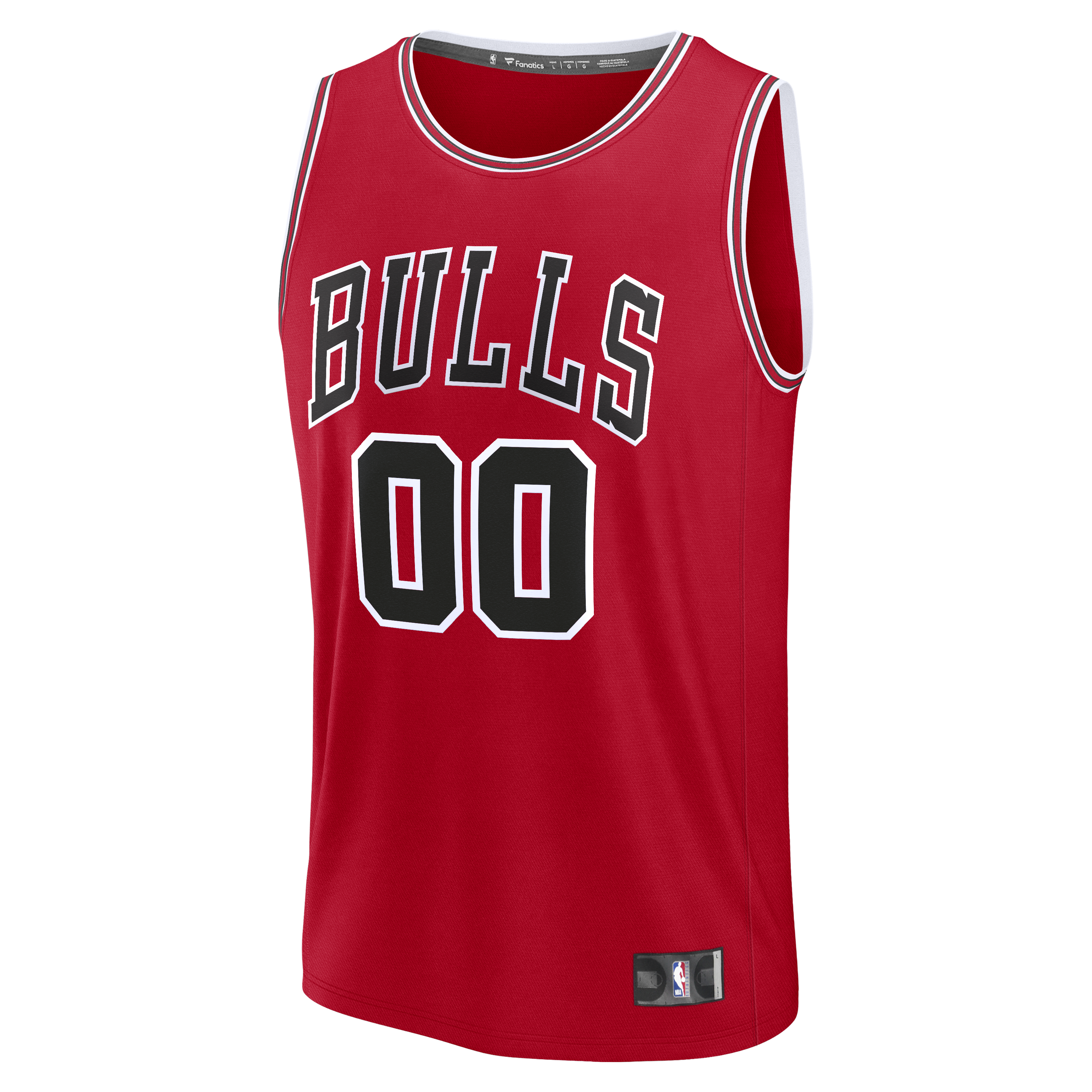 Chicago Bulls Fast Break Jersey Red NBA Youth Fan Wear