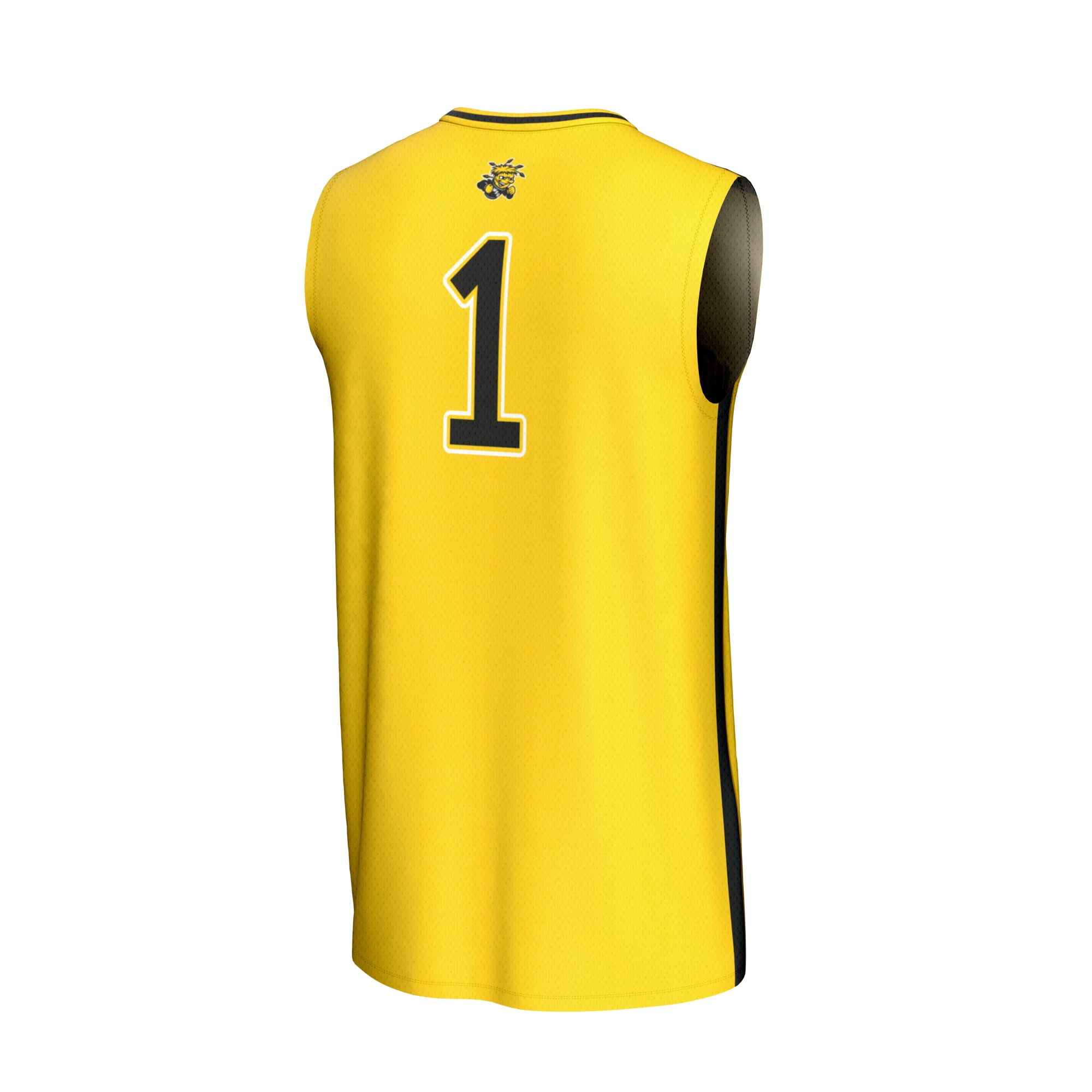Wichita Shockers NBA Jersey Yellow NBA Women Fan Wear Wichita Shockers