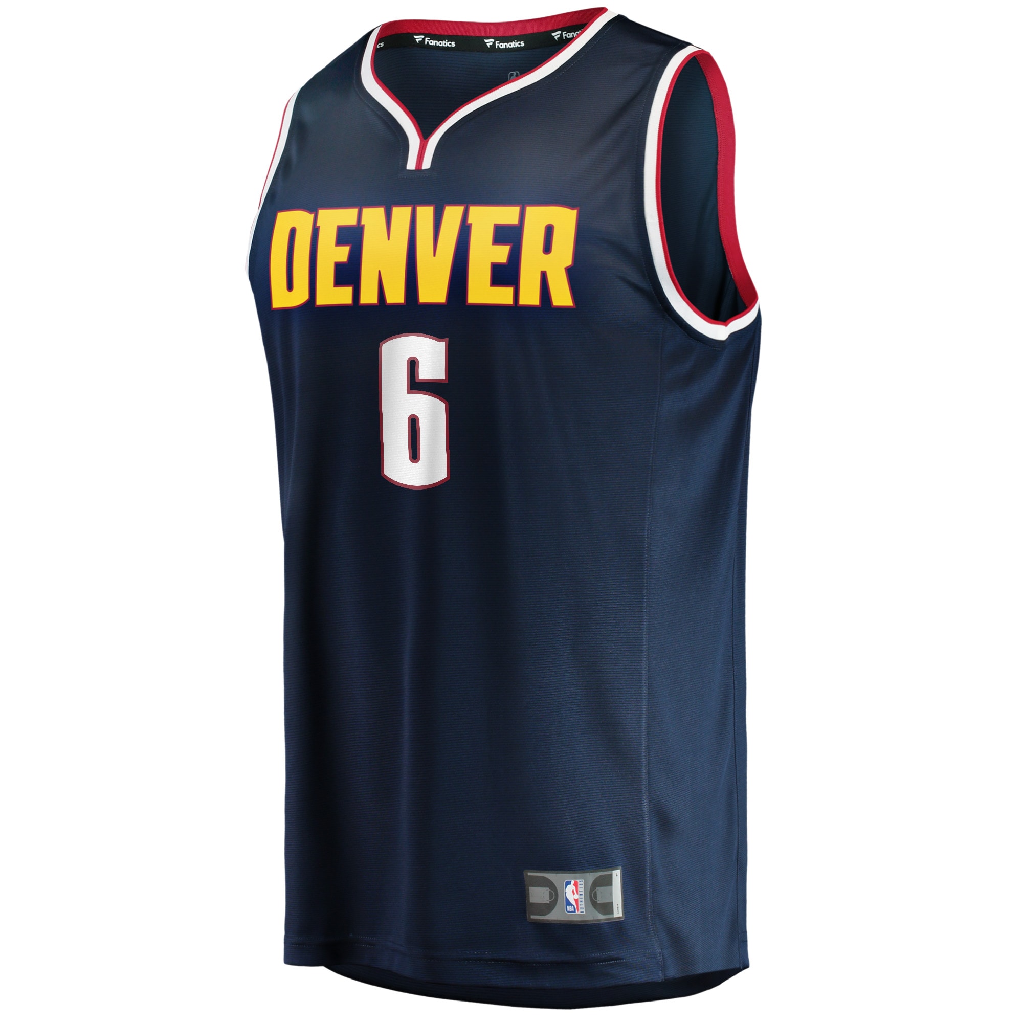 DeAndre Jordan Denver Nuggets Fast Break Jersey Navy NBA Women Fan Wear DeAndre Jordan