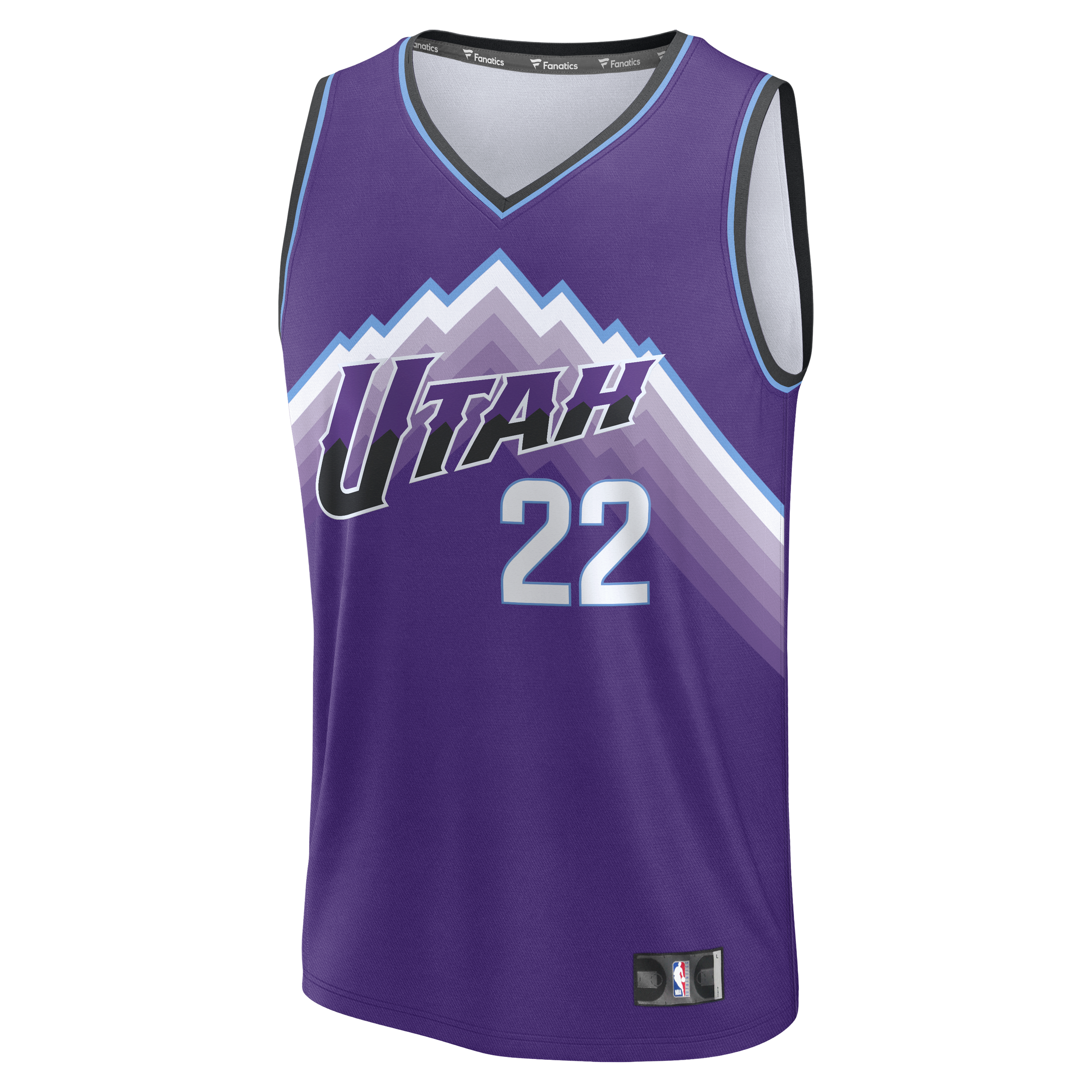 Darryn Peterson Utah Jazz Draft Jersey Purple NBA Men Fan Wear