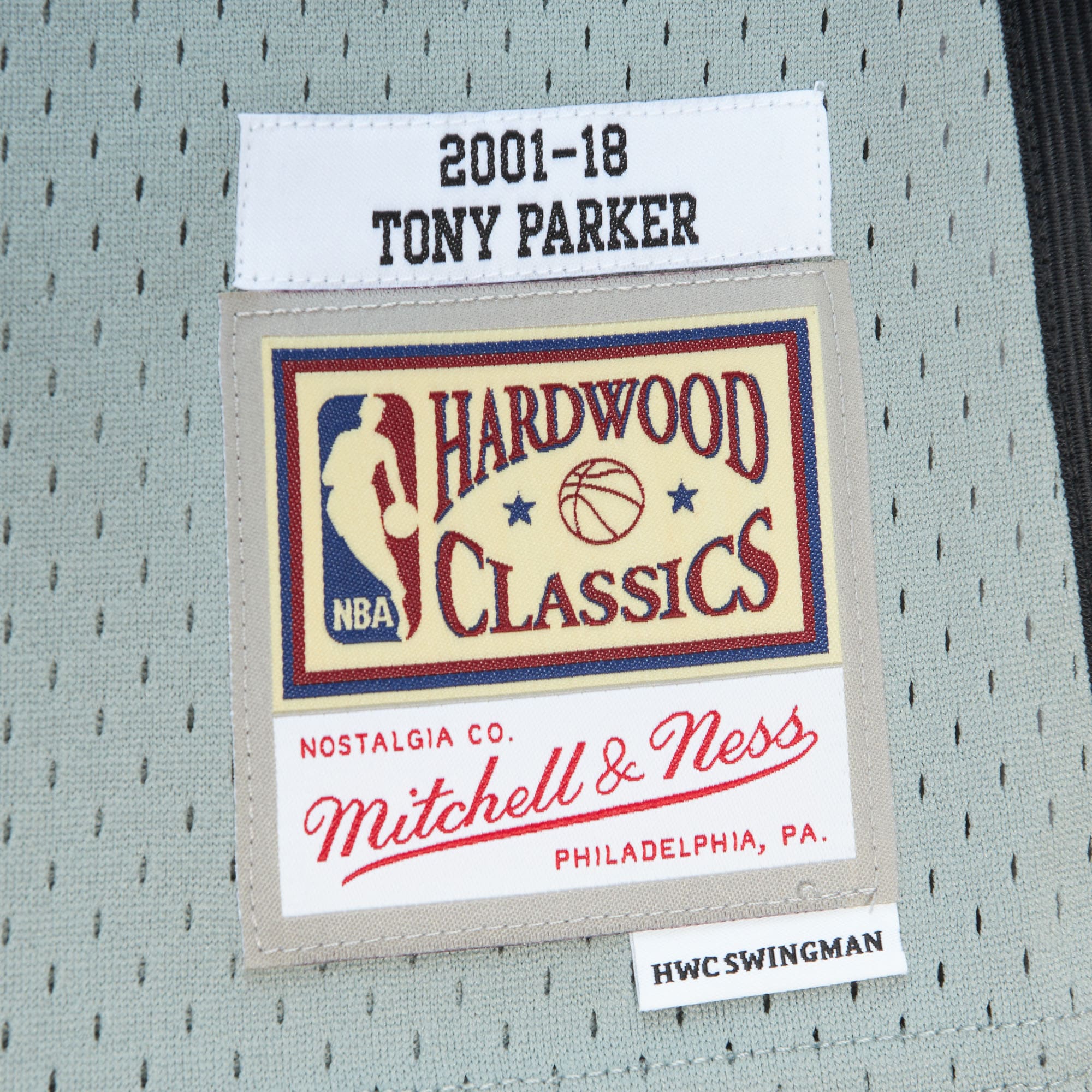 Tony Parker San Antonio Spurs Throwback Jersey Gray NBA Women Fan Wear Tony Parker