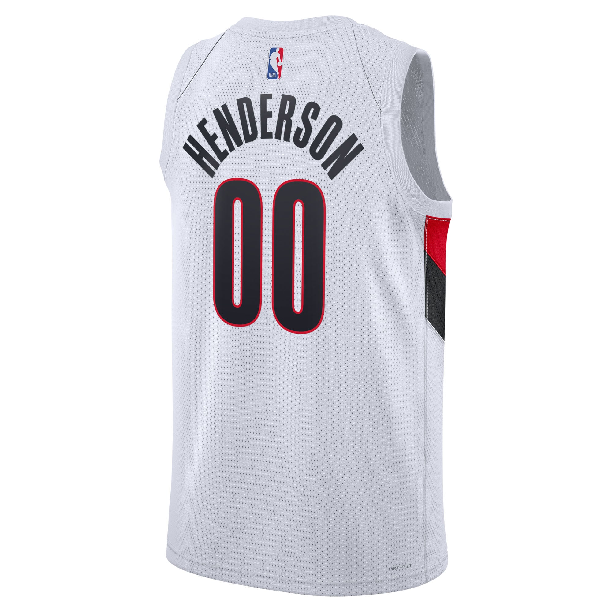 Scoot Henderson Portland Trail Blazers Jersey White NBA Women Fan Wear Scoot Henderson