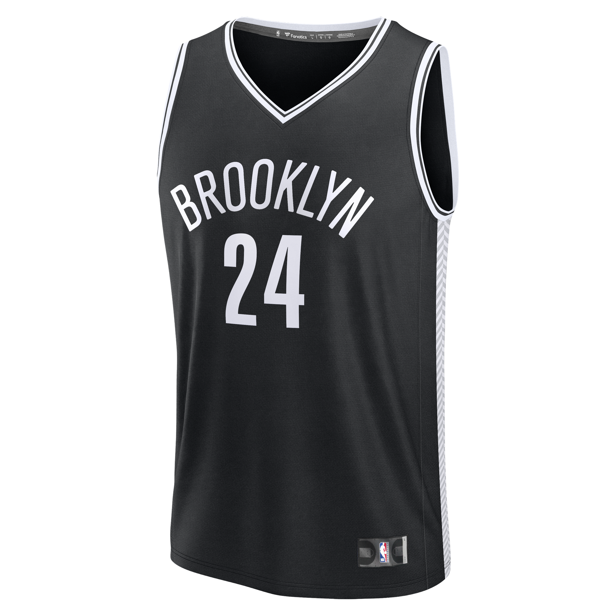 Cam Thomas Brooklyn Nets Fast Break Jersey Black NBA Youth Fan Wear