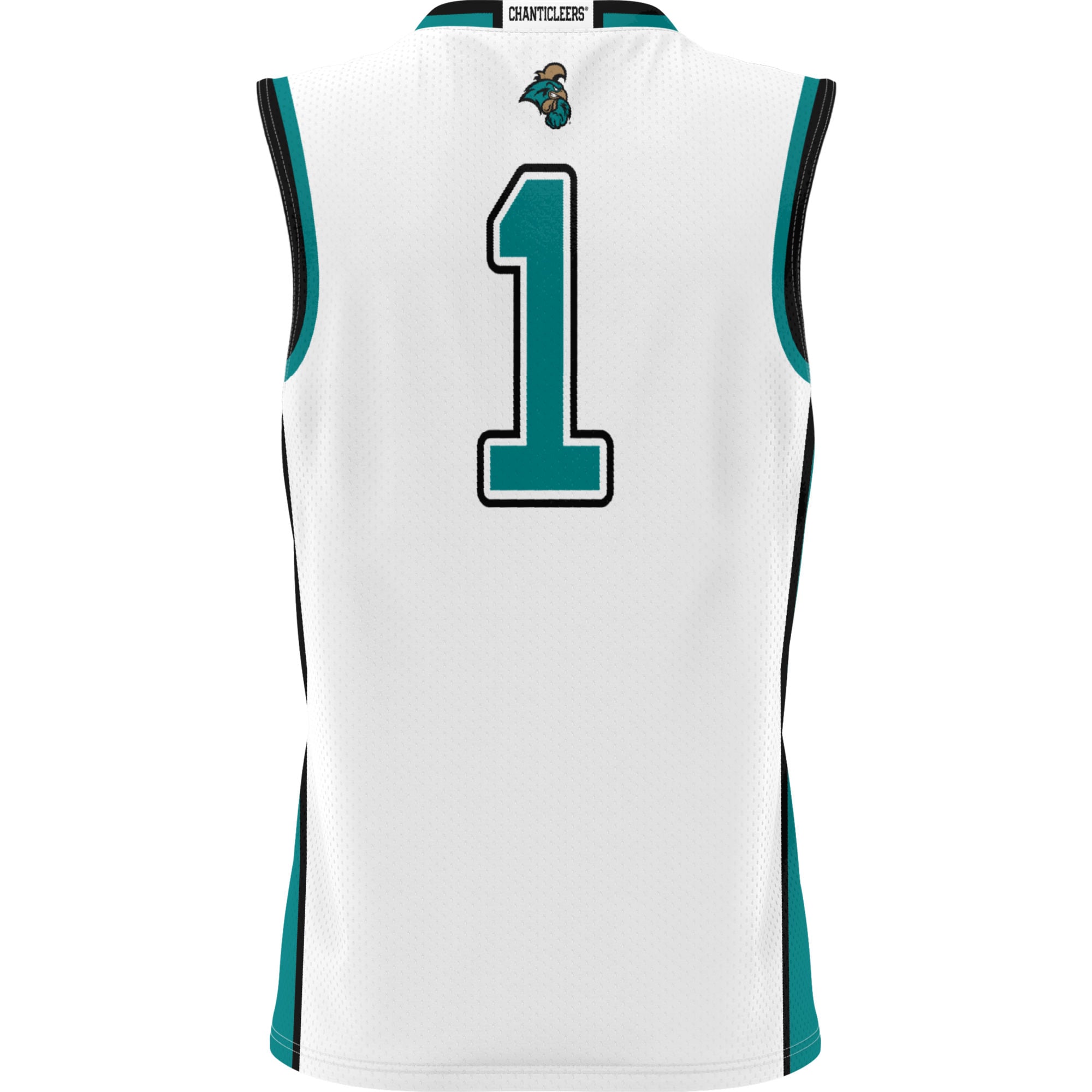 Coastal Carolina Chanticleers NBA Jersey No.1 White NBA Youth Fan Wear