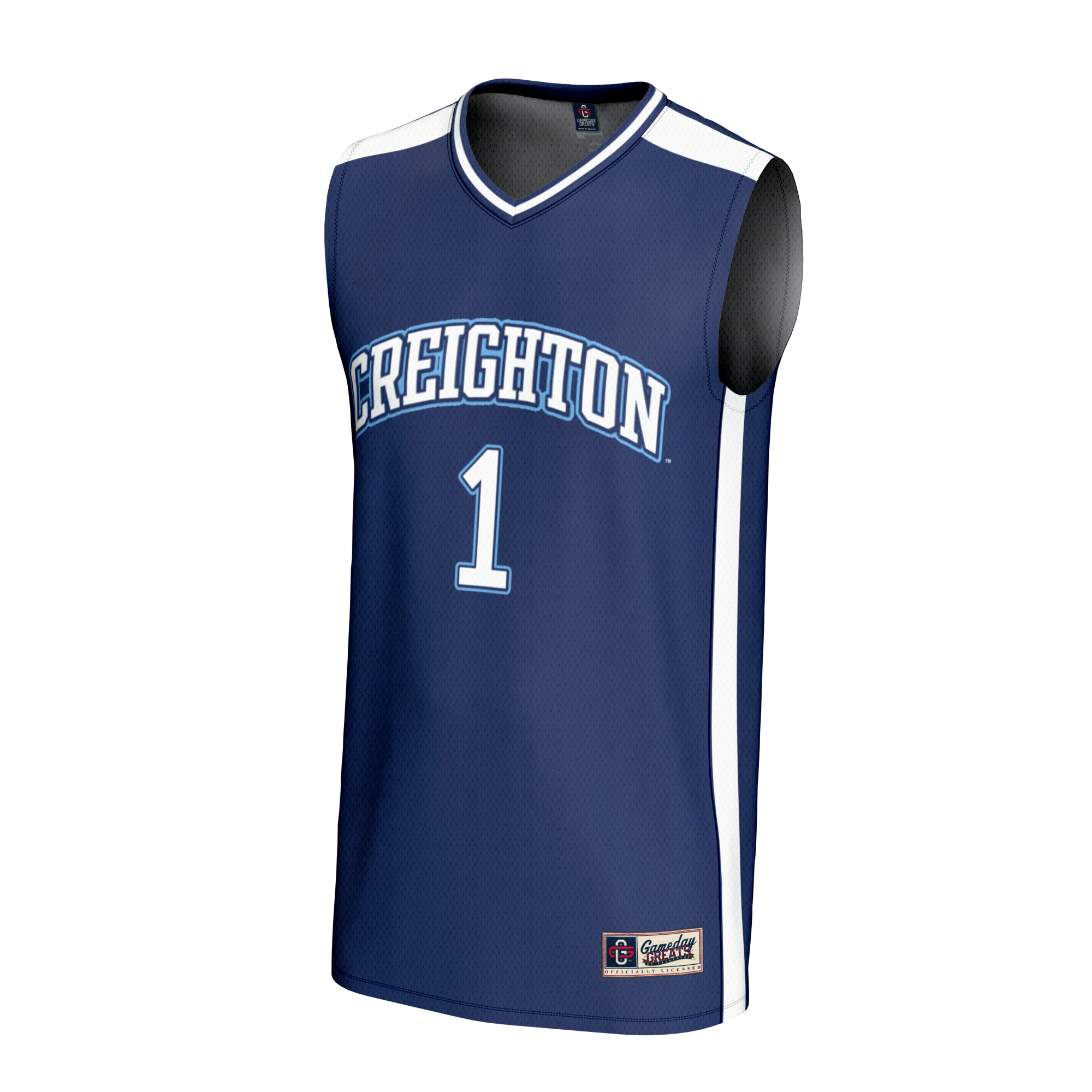 Creighton Bluejays NBA Jersey Blue NBA Women Fan Wear Creighton Bluejays