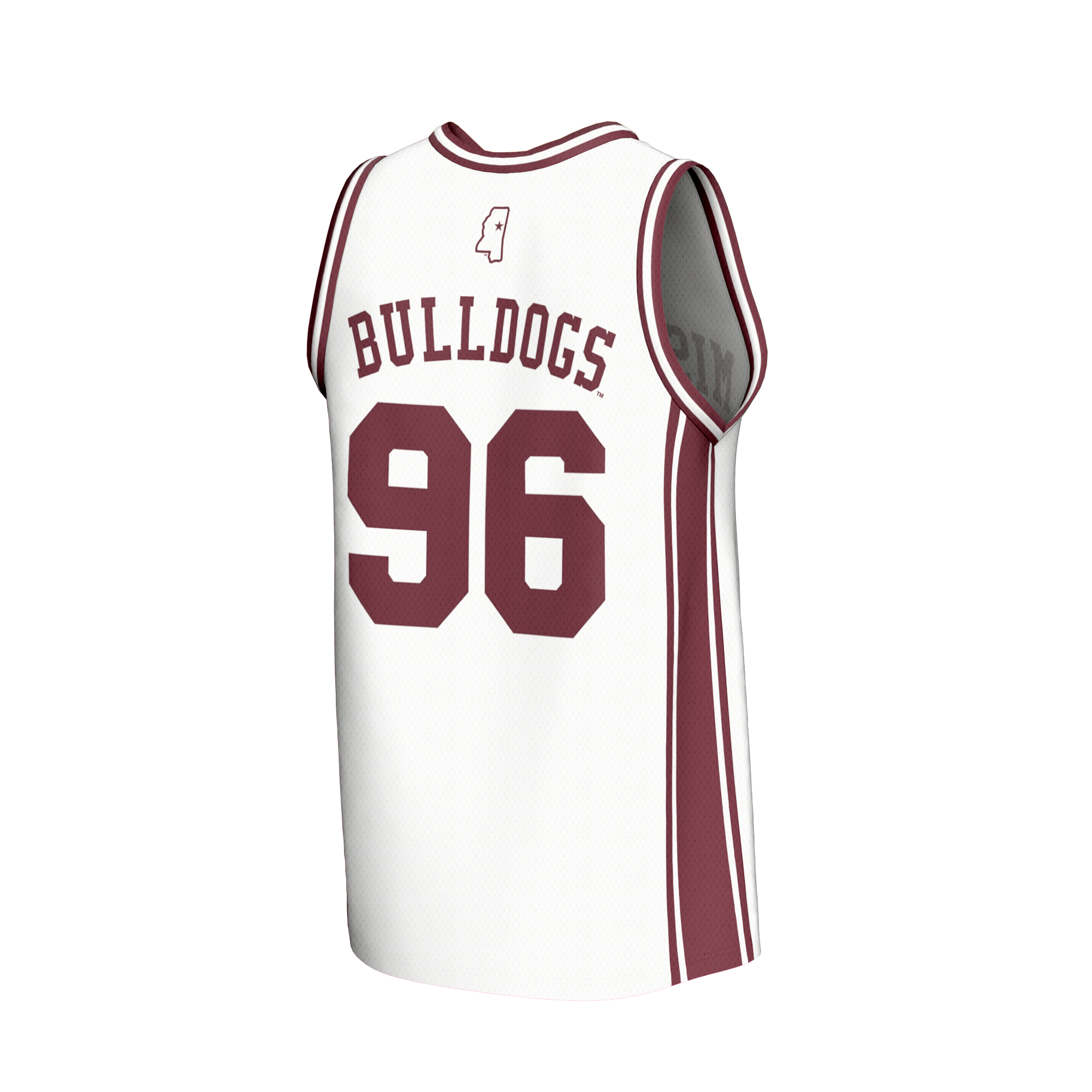 Mississippi Bulldogs Collegiate NBA Jersey White NBA Youth Fan Wear