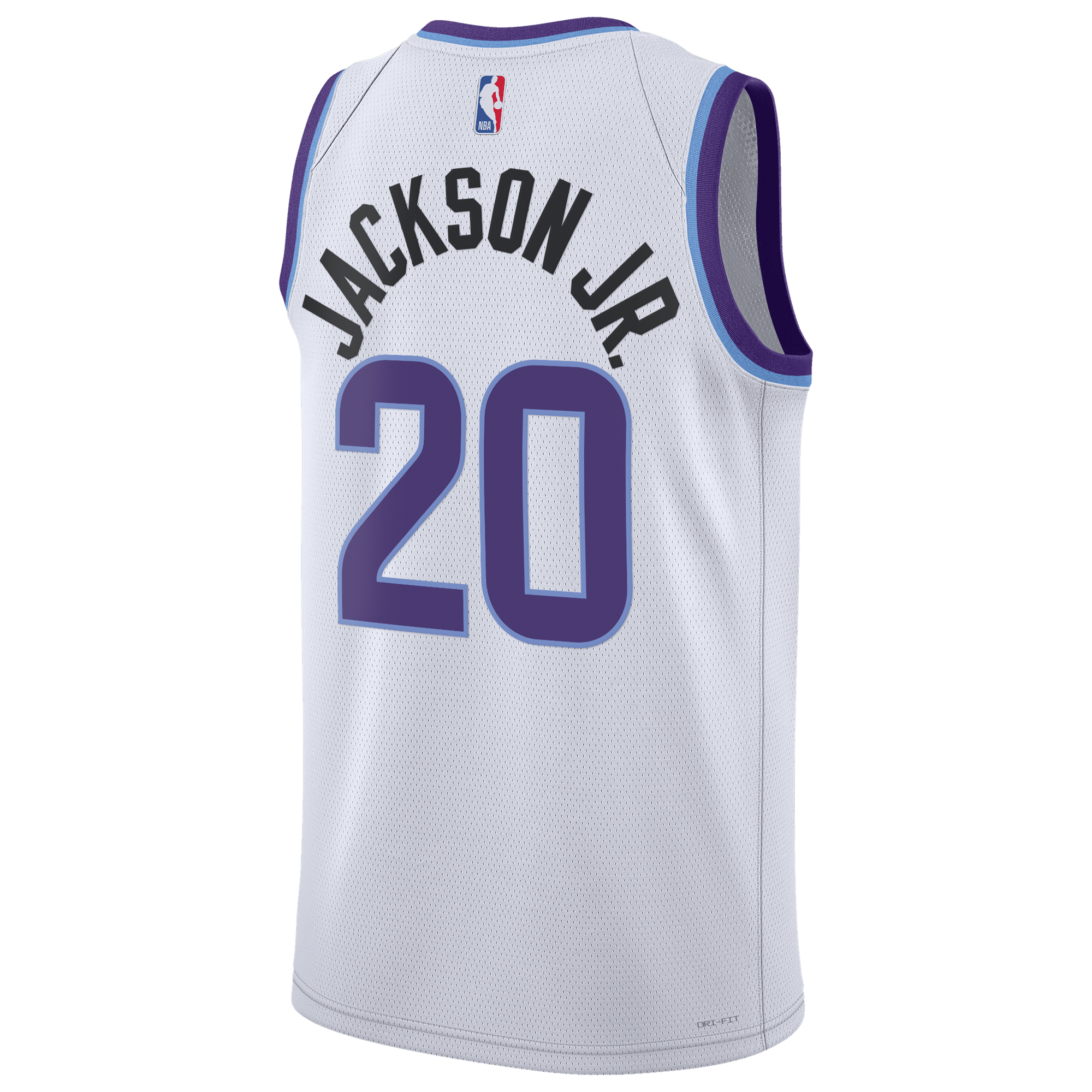 Jaren Jackson Utah Jazz Swingman Jersey White NBA Youth Fan Wear Jaren Jackson