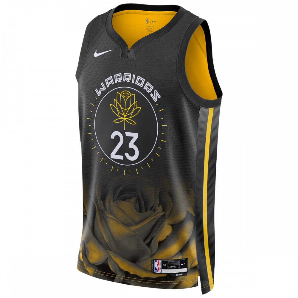 Golden State Warriors Swingman Jersey Green NBA Men Fan Wear