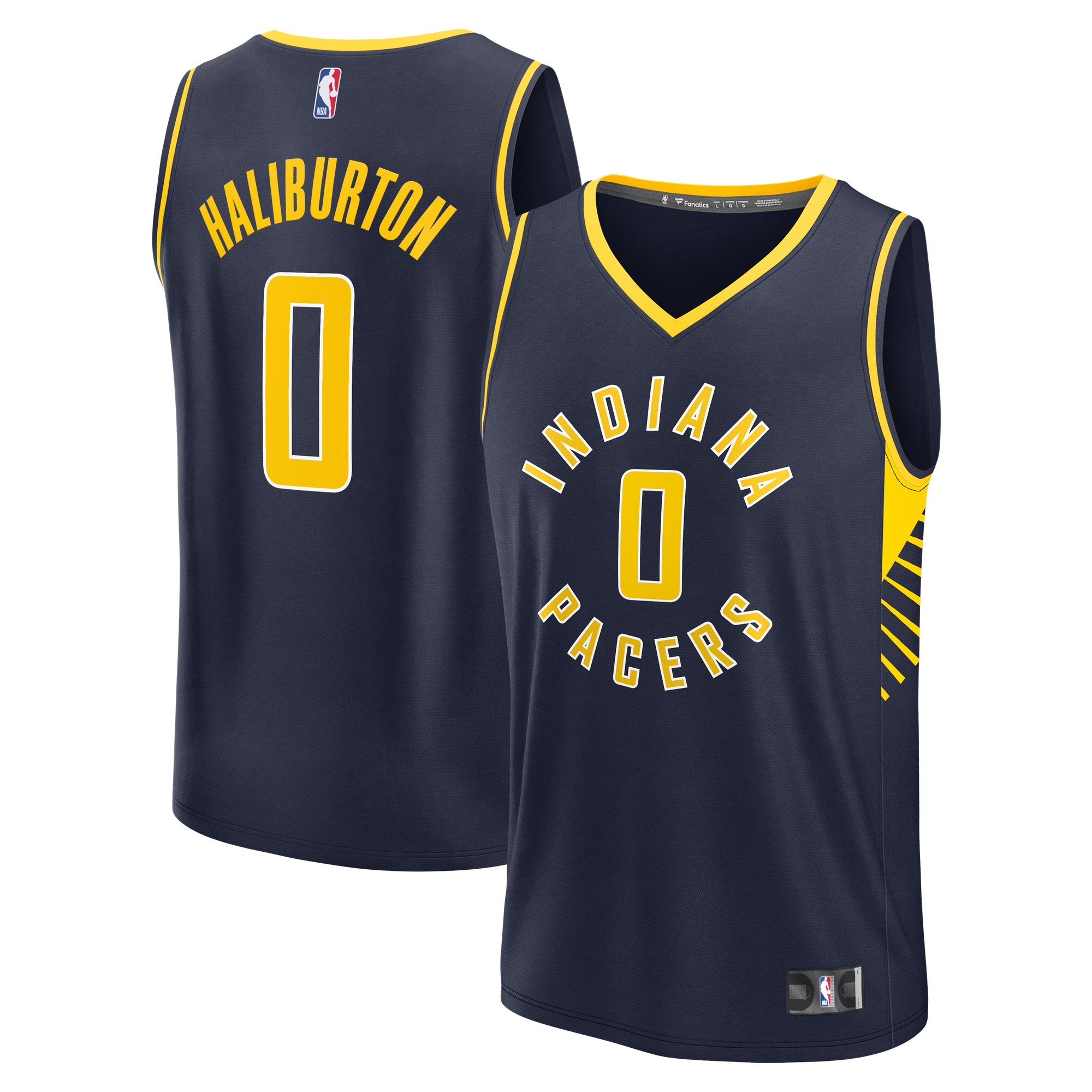 Tyrese Haliburton Indiana Pacers Player Jersey Navy NBA Women Fan Wear Tyrese Haliburton
