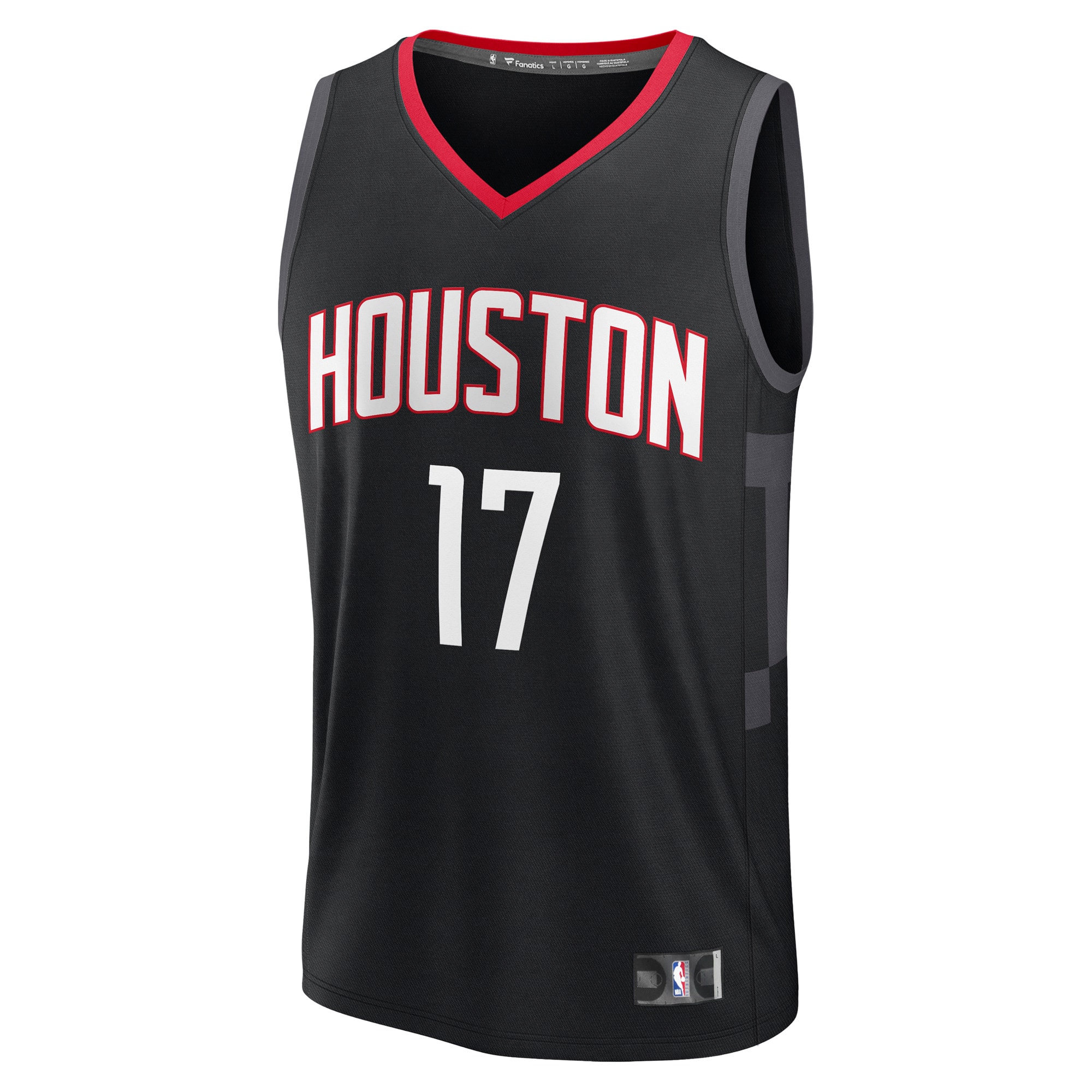 Tari Eason Houston Rockets Fast Break Jersey Black NBA Women Fan Wear