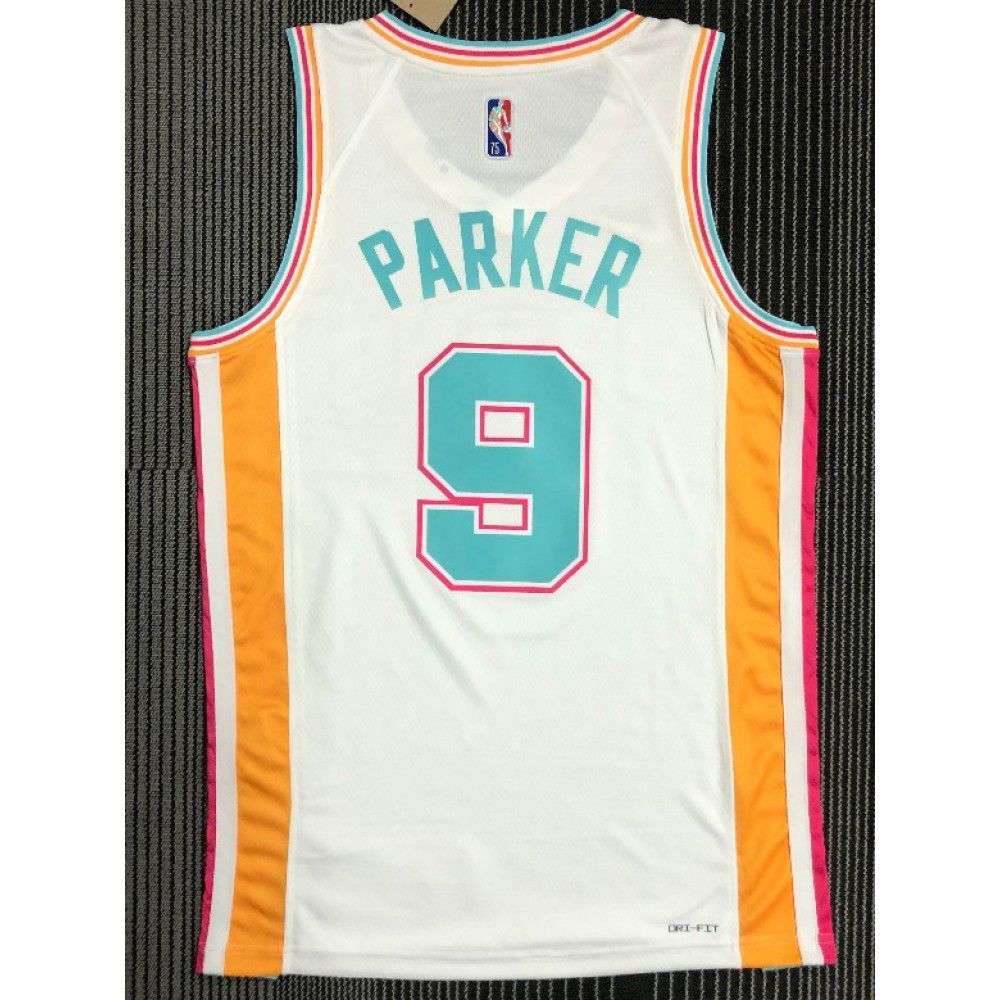 Tony Parker San Antonio Spurs Swingman Jersey White NBA Men Fan Wear
