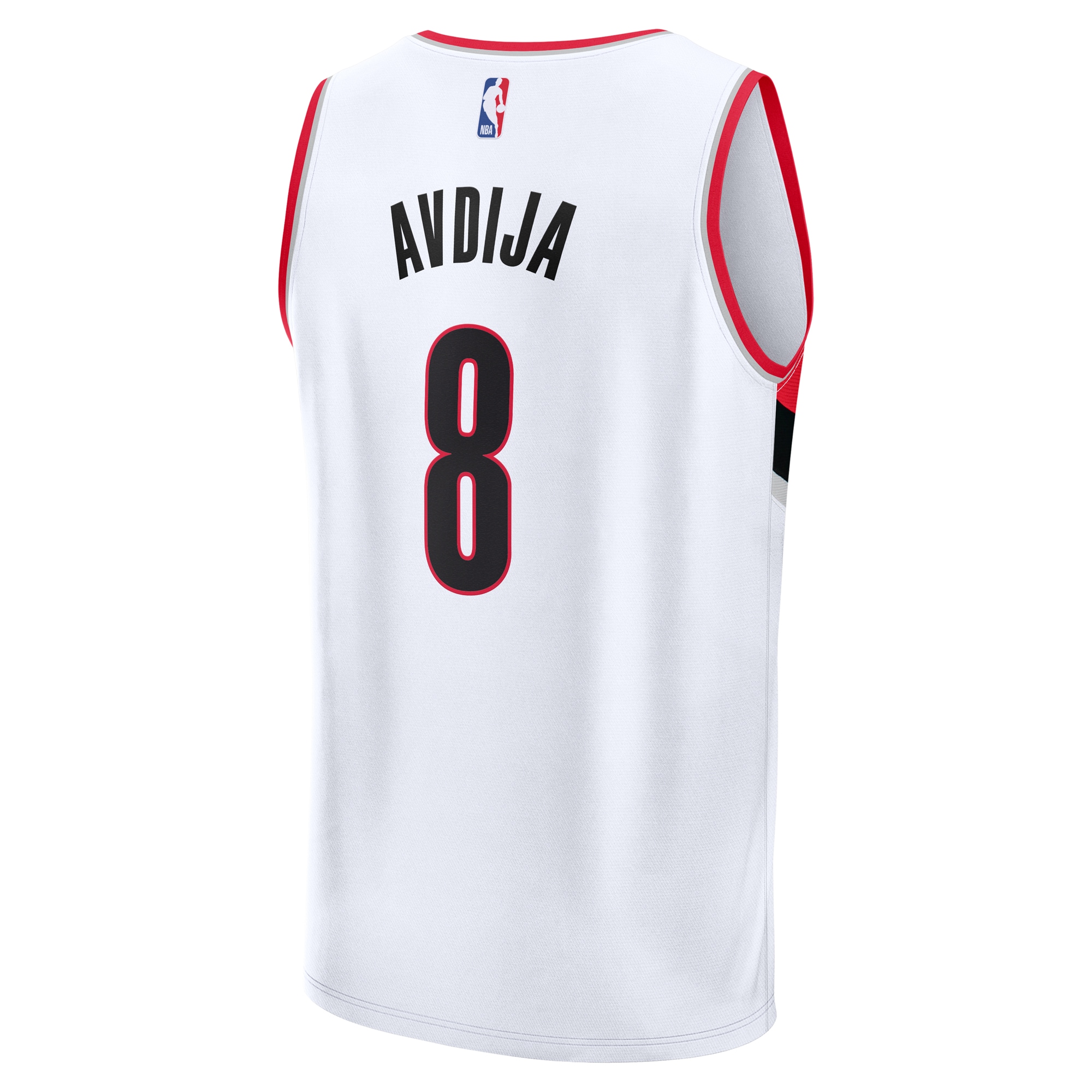 Deni Avdija Portland Trail Blazers Association Edition Jersey White NBA Women Fan Wear Deni Avdija