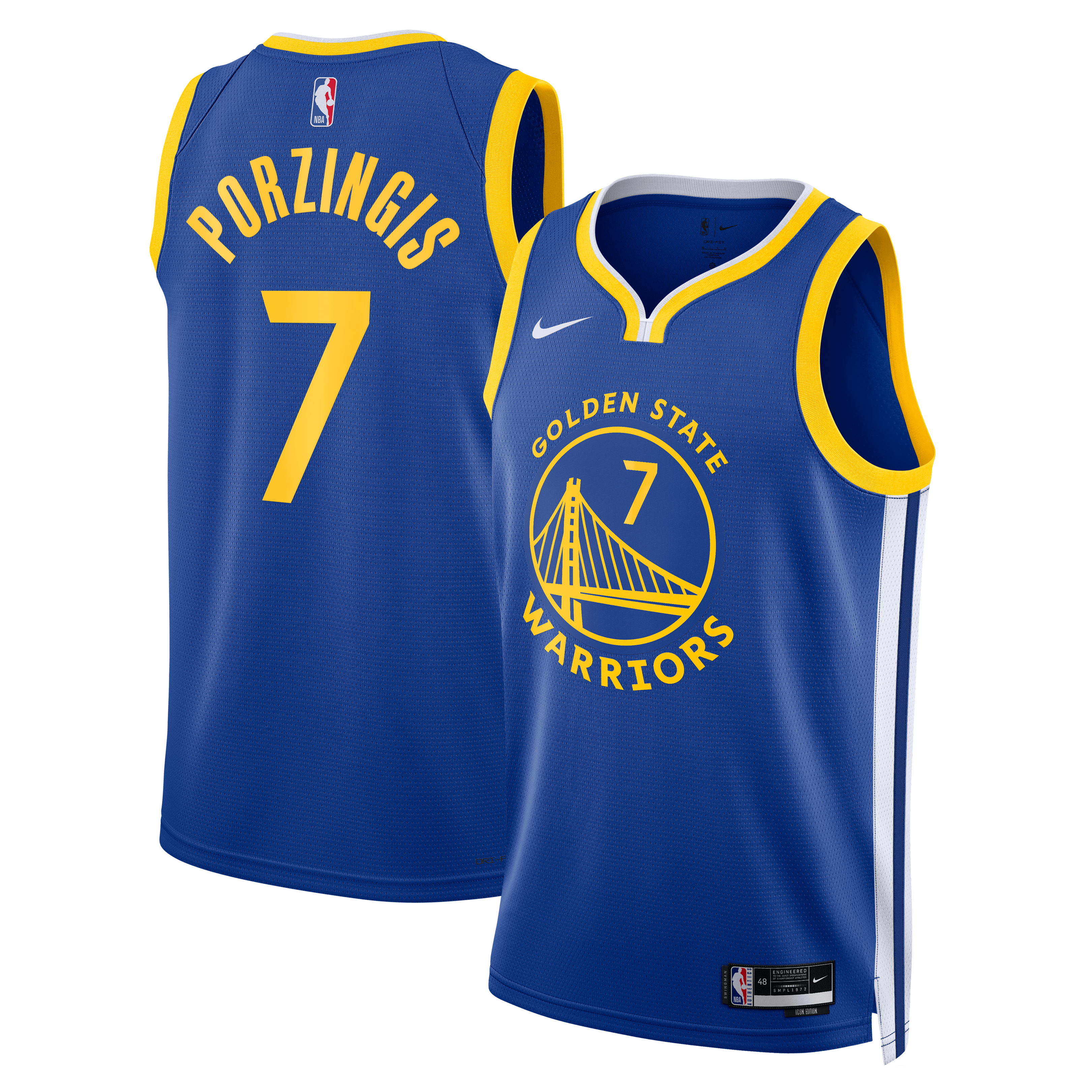 Golden State Warriors Icon Edition Jersey NBA Men Fan Wear