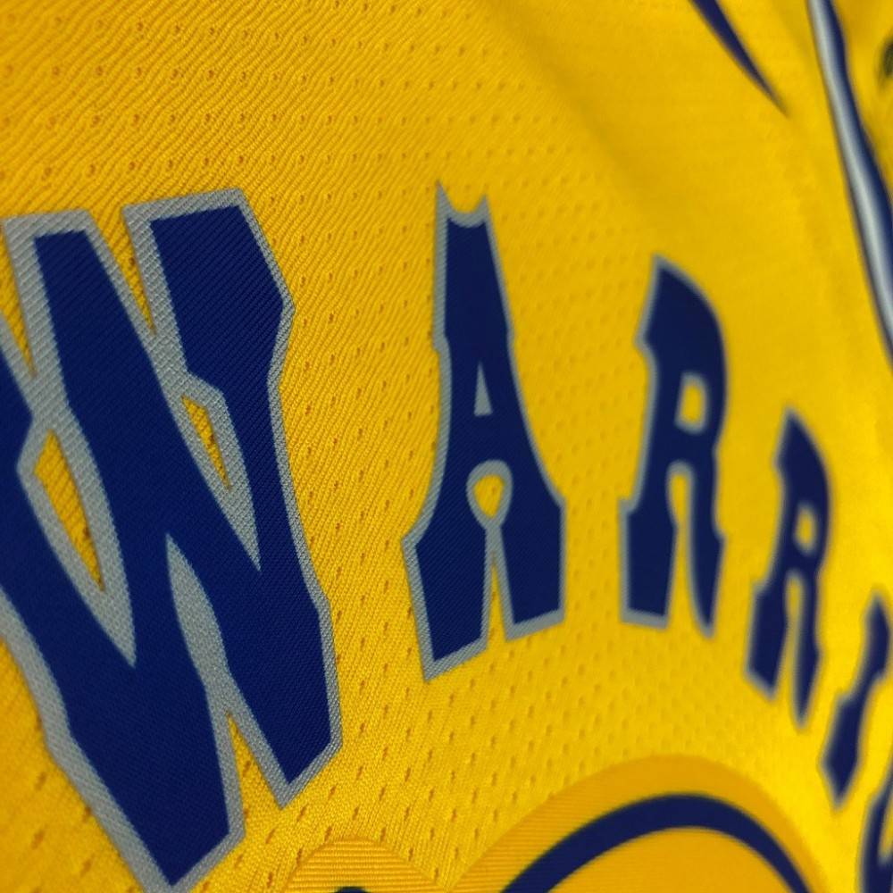 Stephen Curry Golden State Warriors Swingman Jersey Yellow NBA Women Fan Wear Stephen Curry