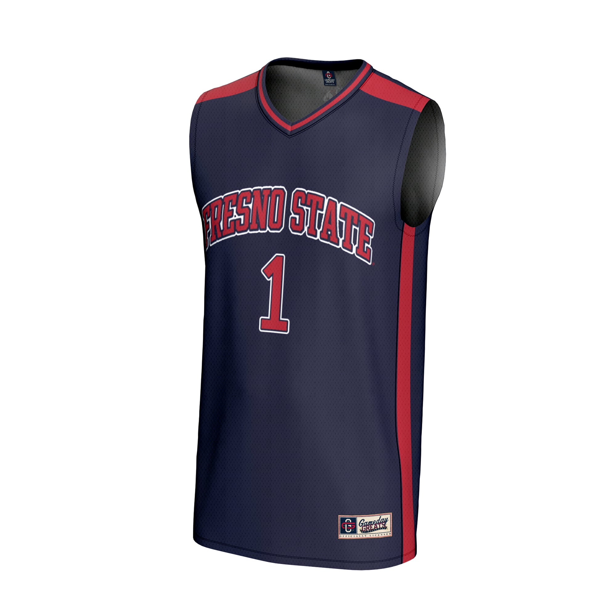 Fresno Bulldogs NBA Jersey Navy NBA Women Fan Wear