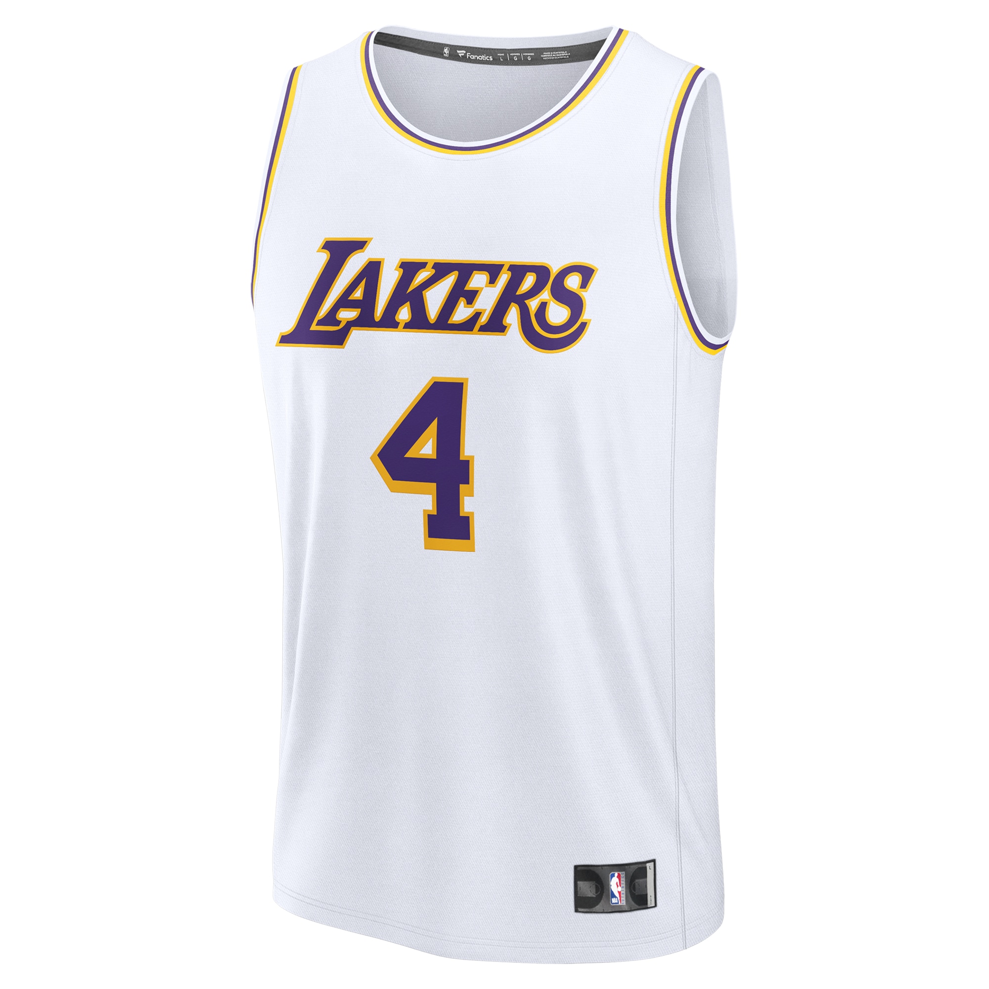 Dalton Knecht Los Angeles Lakers Association Edition Jersey White NBA Men Fan Wear