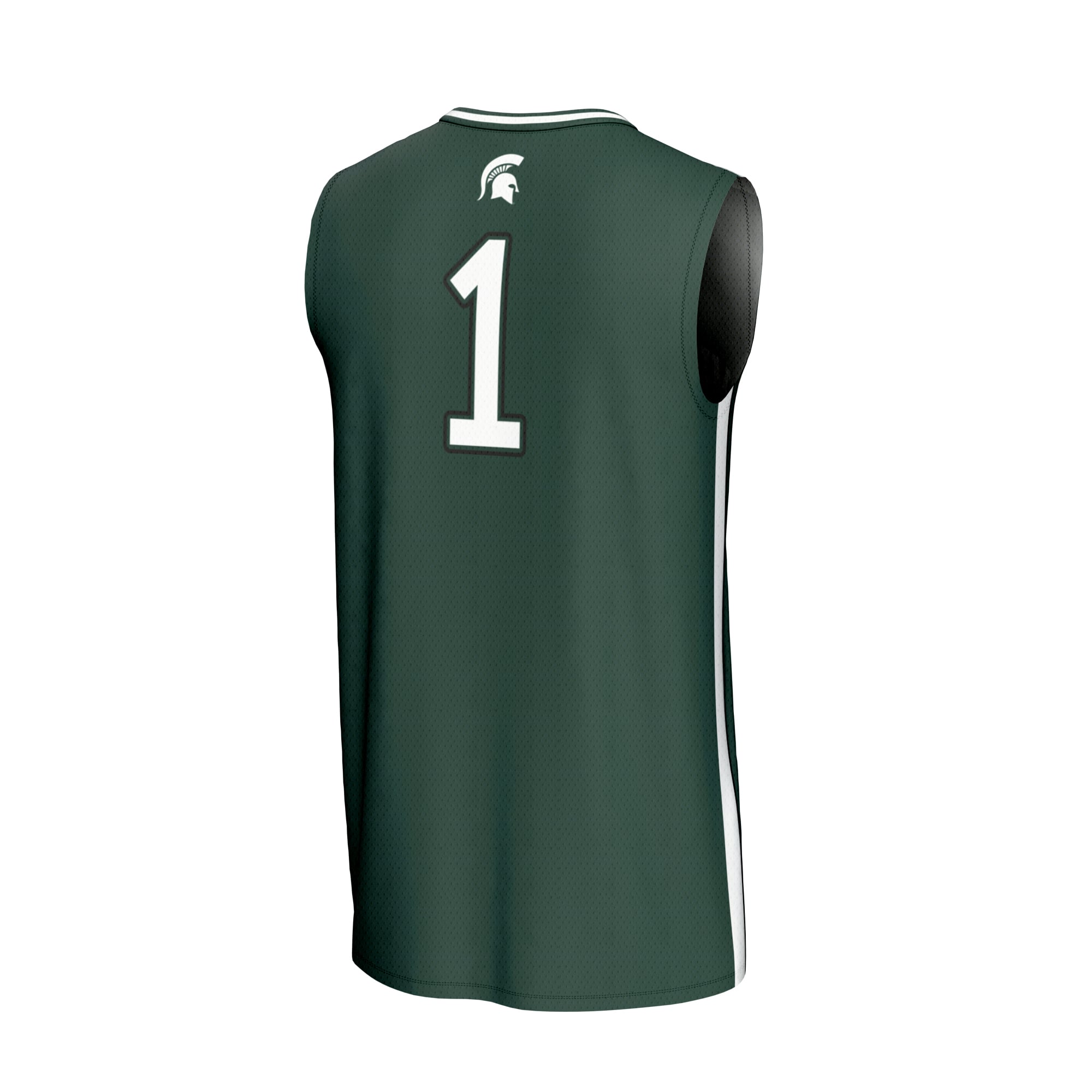 Michigan Spartans Collegiate NBA Jersey Green NBA Youth Fan Wear