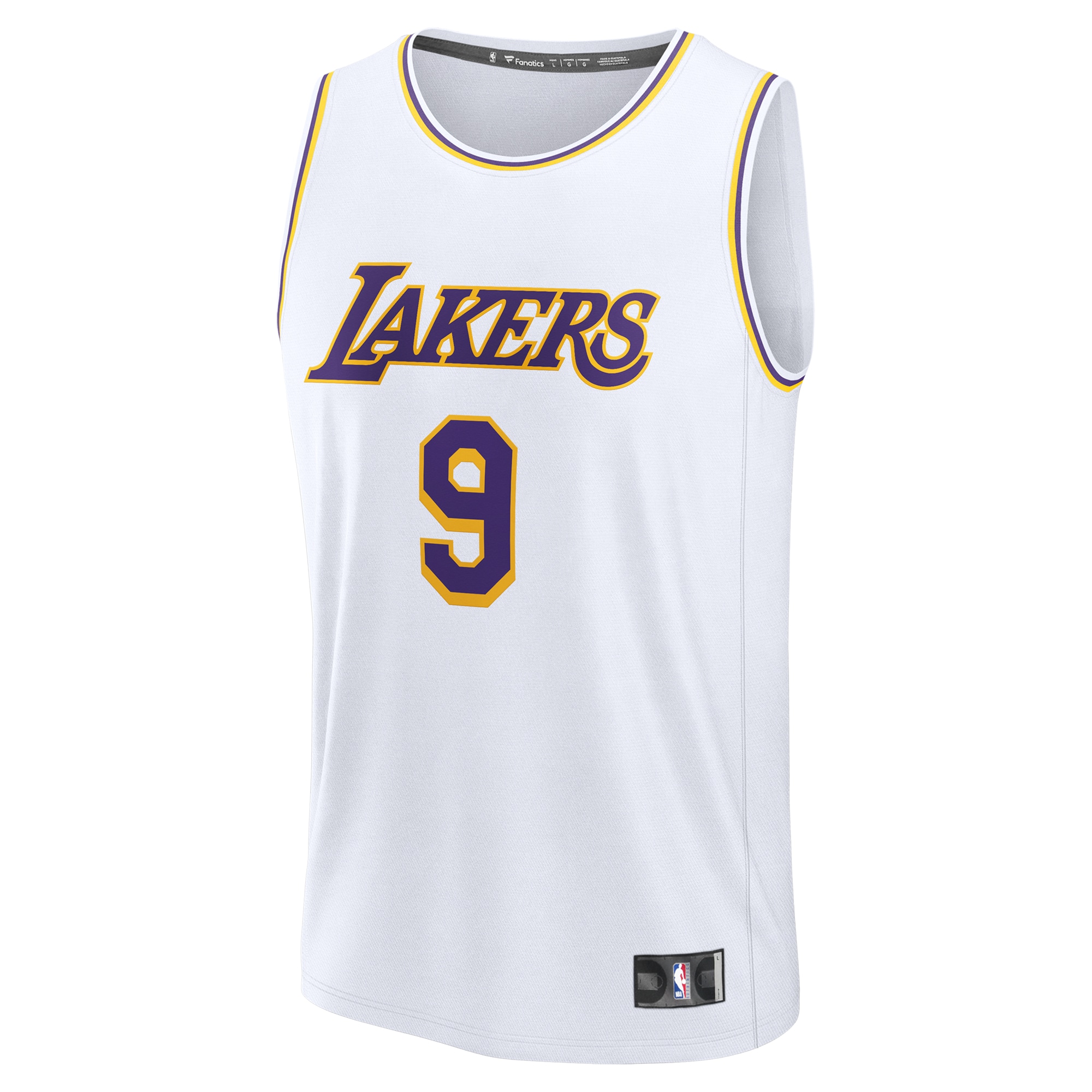 Bronny James Los Angeles Lakers Association Edition Jersey White NBA Women Fan Wear Bronny James