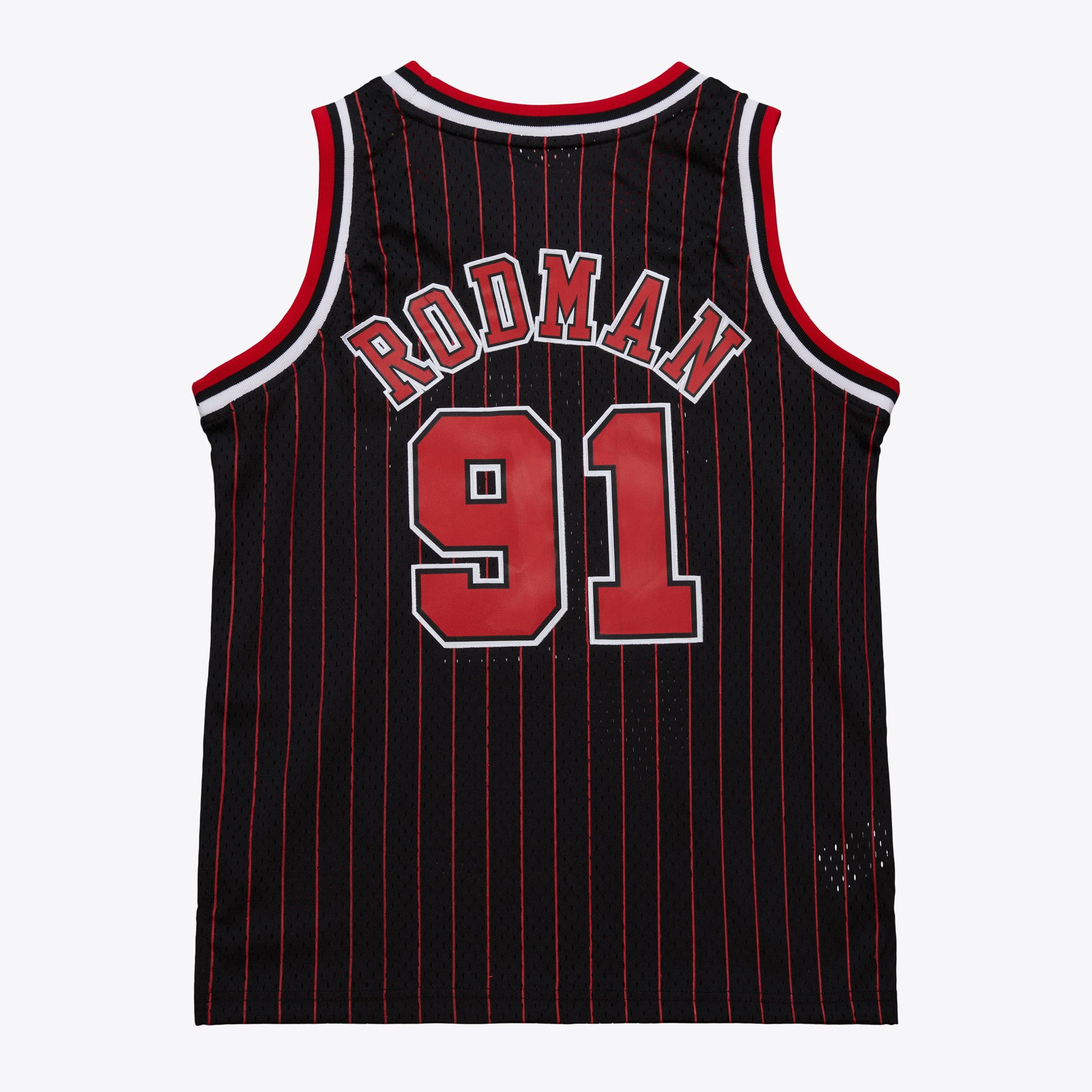 Dennis Rodman Chicago Bulls Swingman Jersey Black NBA Youth Fan Wear