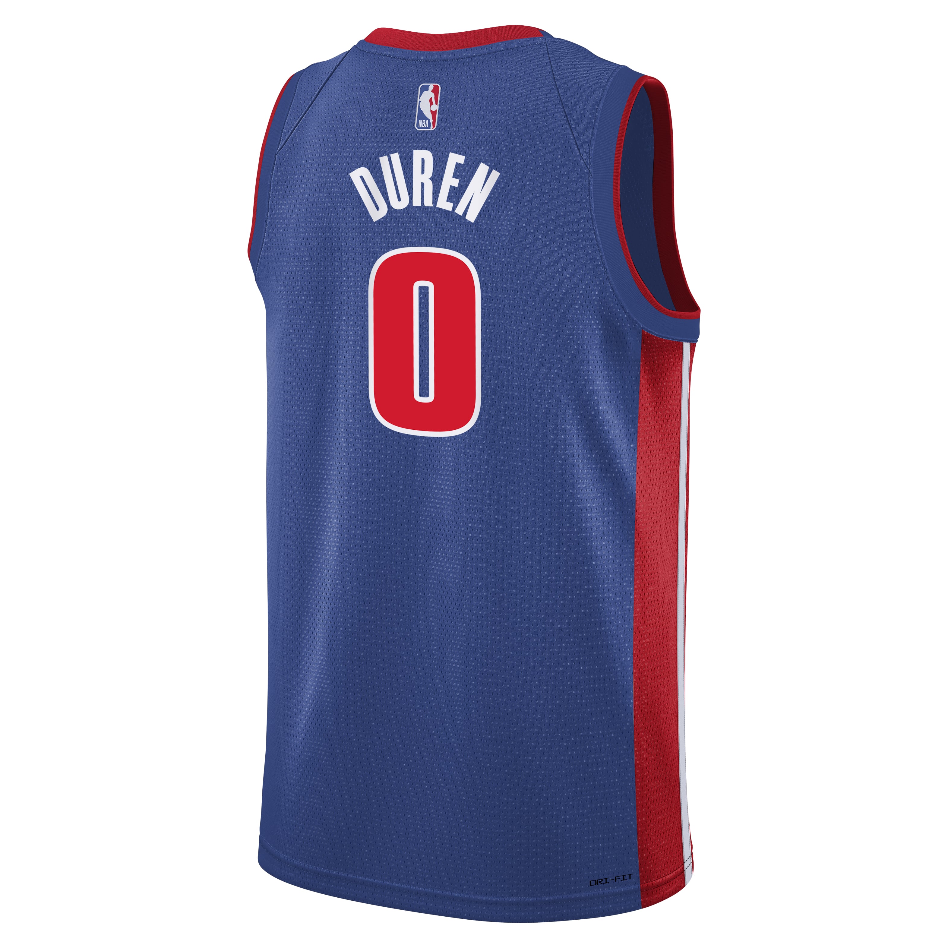 Jalen Duren Detroit Pistons Icon Edition Jersey Blue NBA Youth Fan Wear
