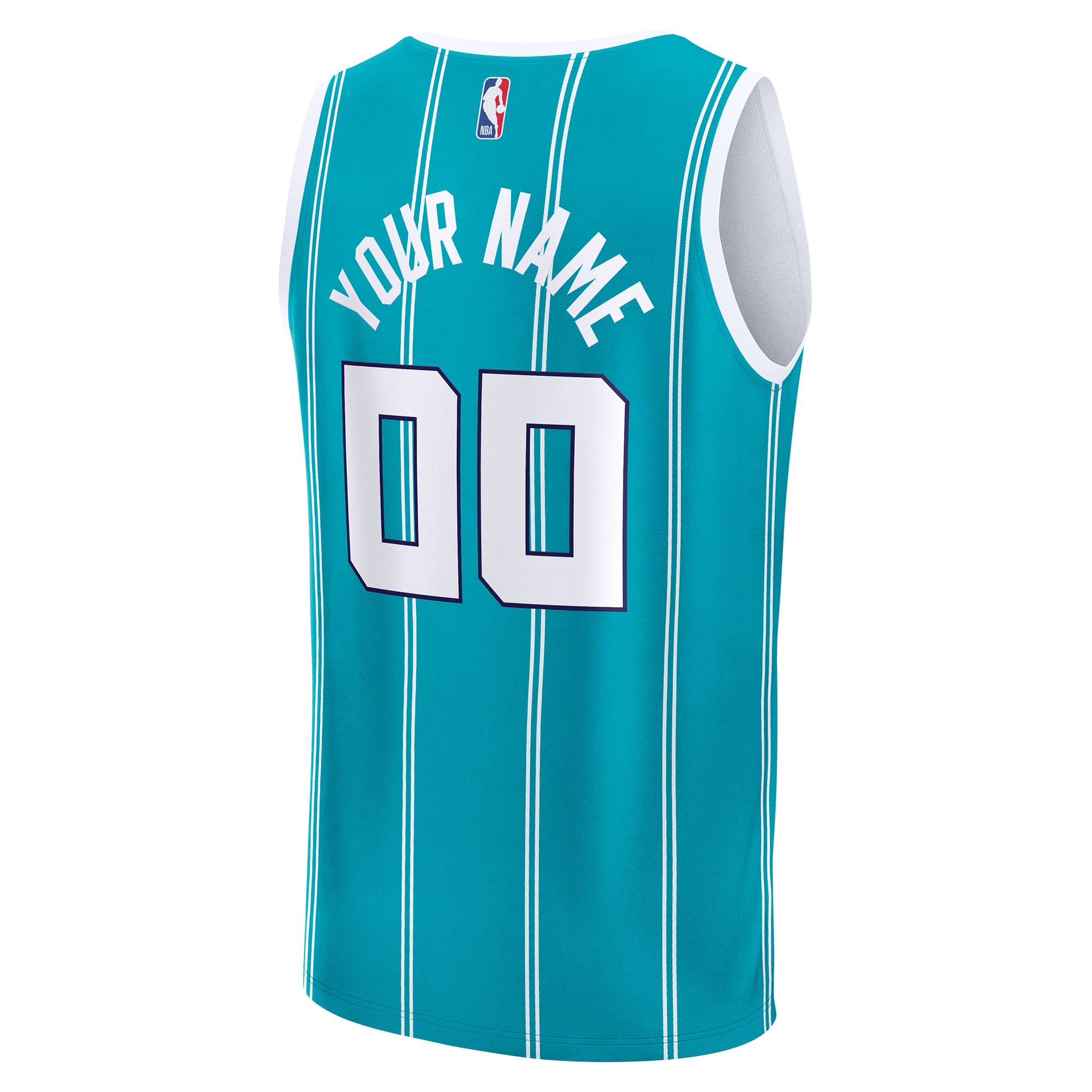 Charlotte Hornets Icon Edition Jersey Teal NBA Youth Fan Wear Custom Number