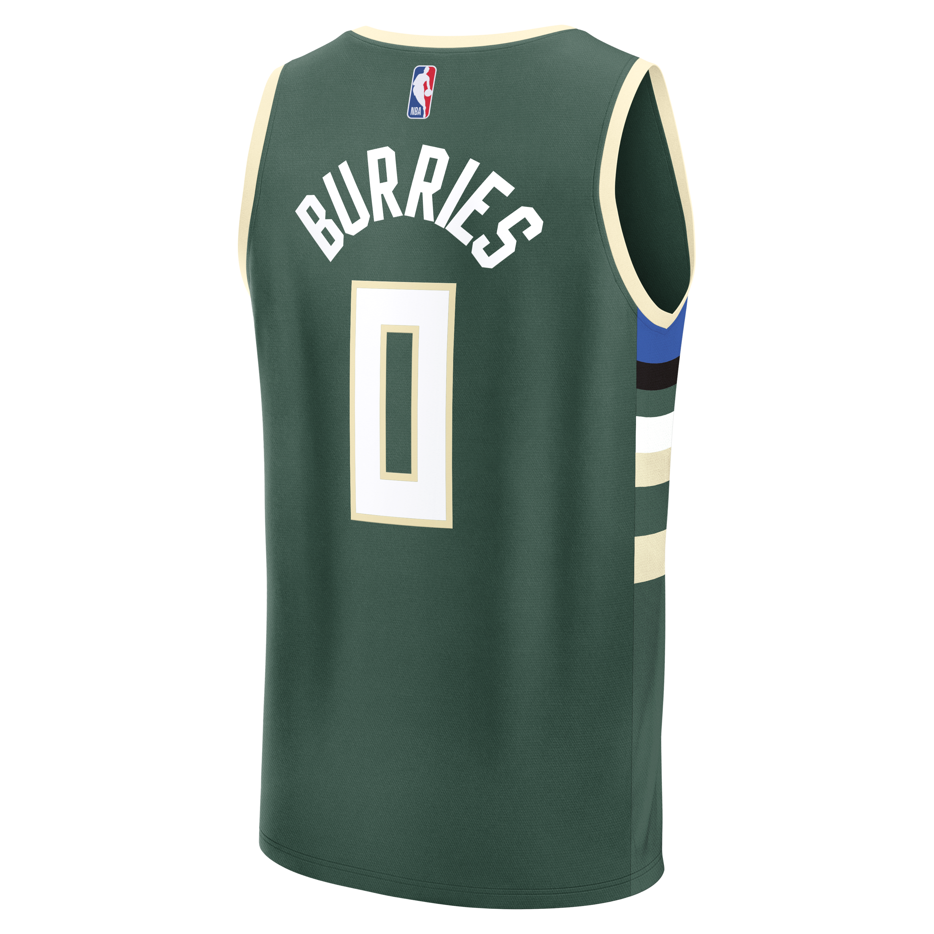 Brayden Burries Milwaukee Bucks Jersey NBA Men Fan Wear