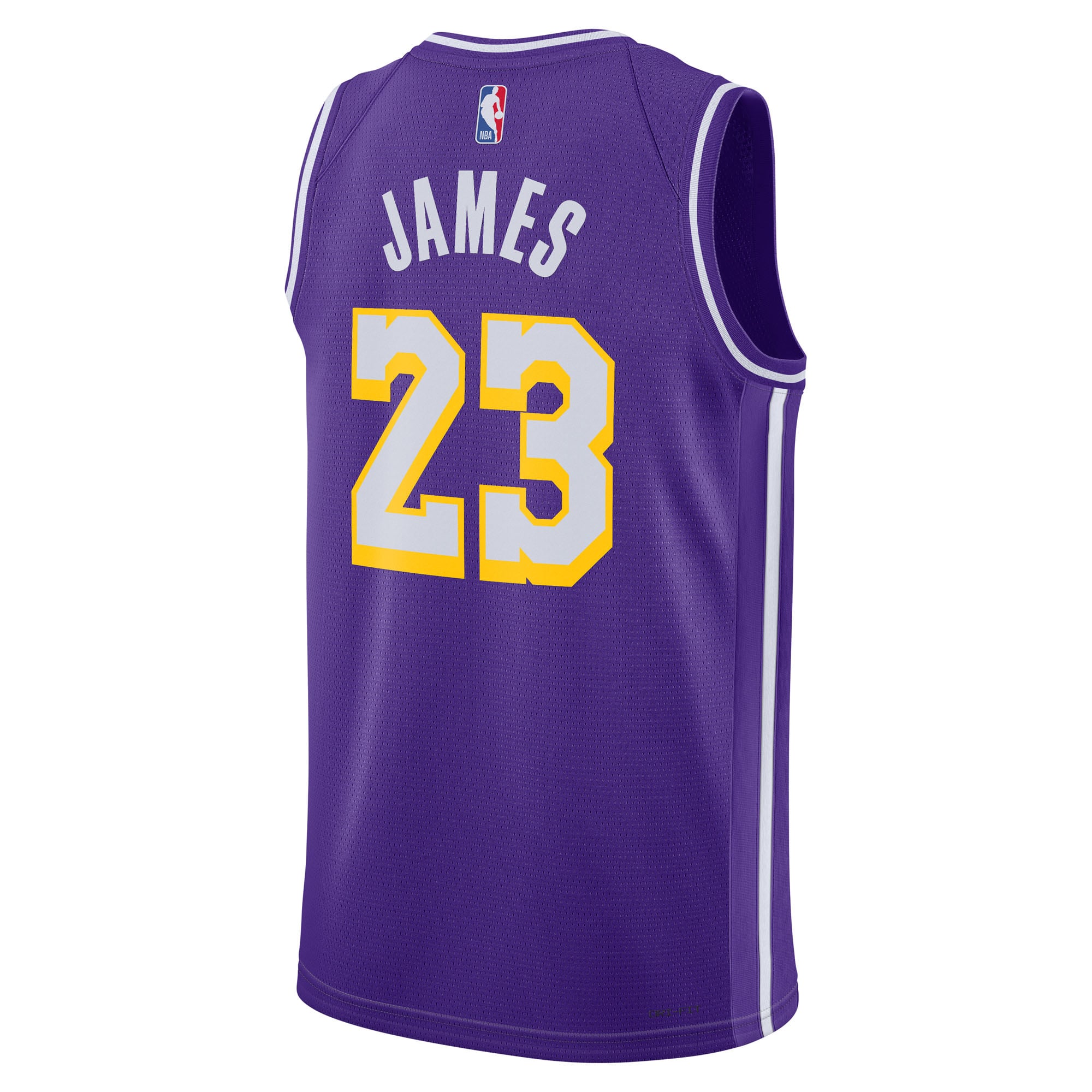 LeBron James Los Angeles Lakers Statement Edition Jersey Purple NBA Men Fan Wear LeBron James