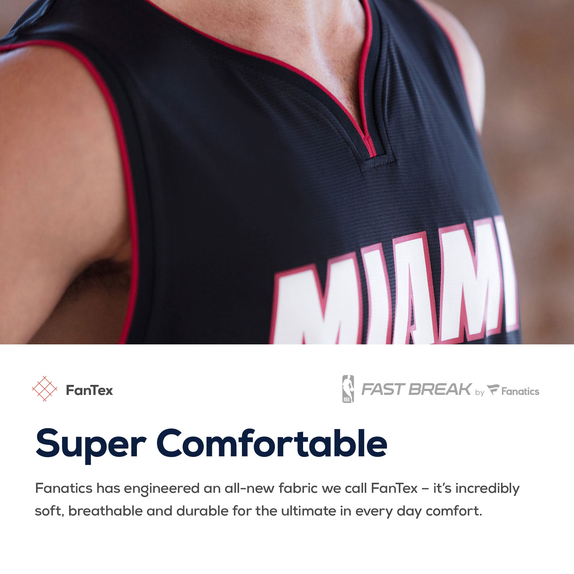 Bam Adebayo Miami Heat Jersey Black NBA Men Fan Wear