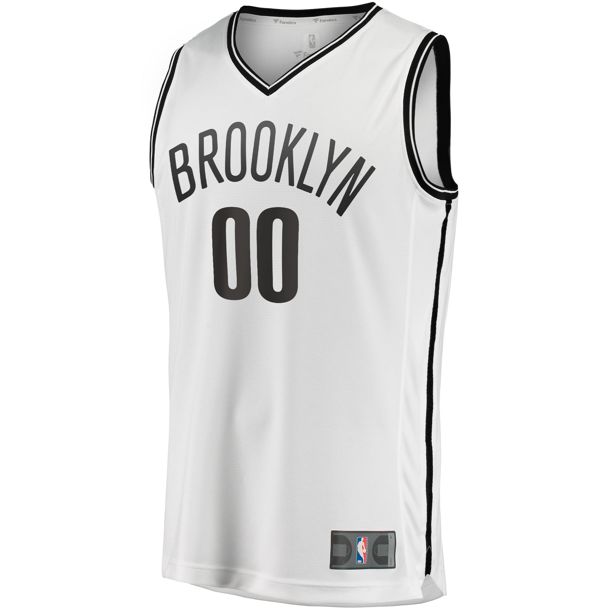 Brooklyn Nets Custom Jersey White NBA Men Fan Wear Custom Number