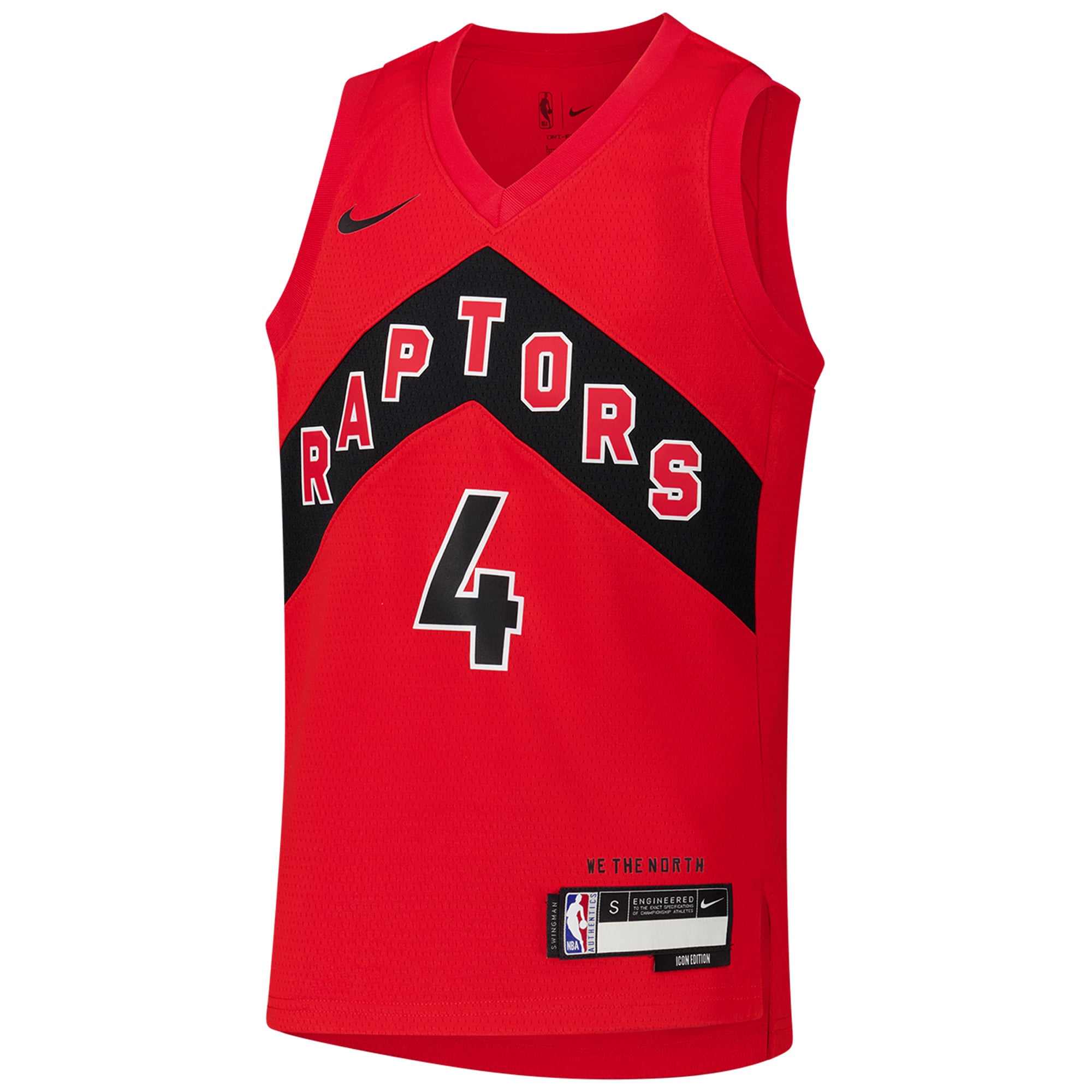 Scottie Barnes Toronto Raptors Icon Edition Jersey Red NBA Youth Fan Wear