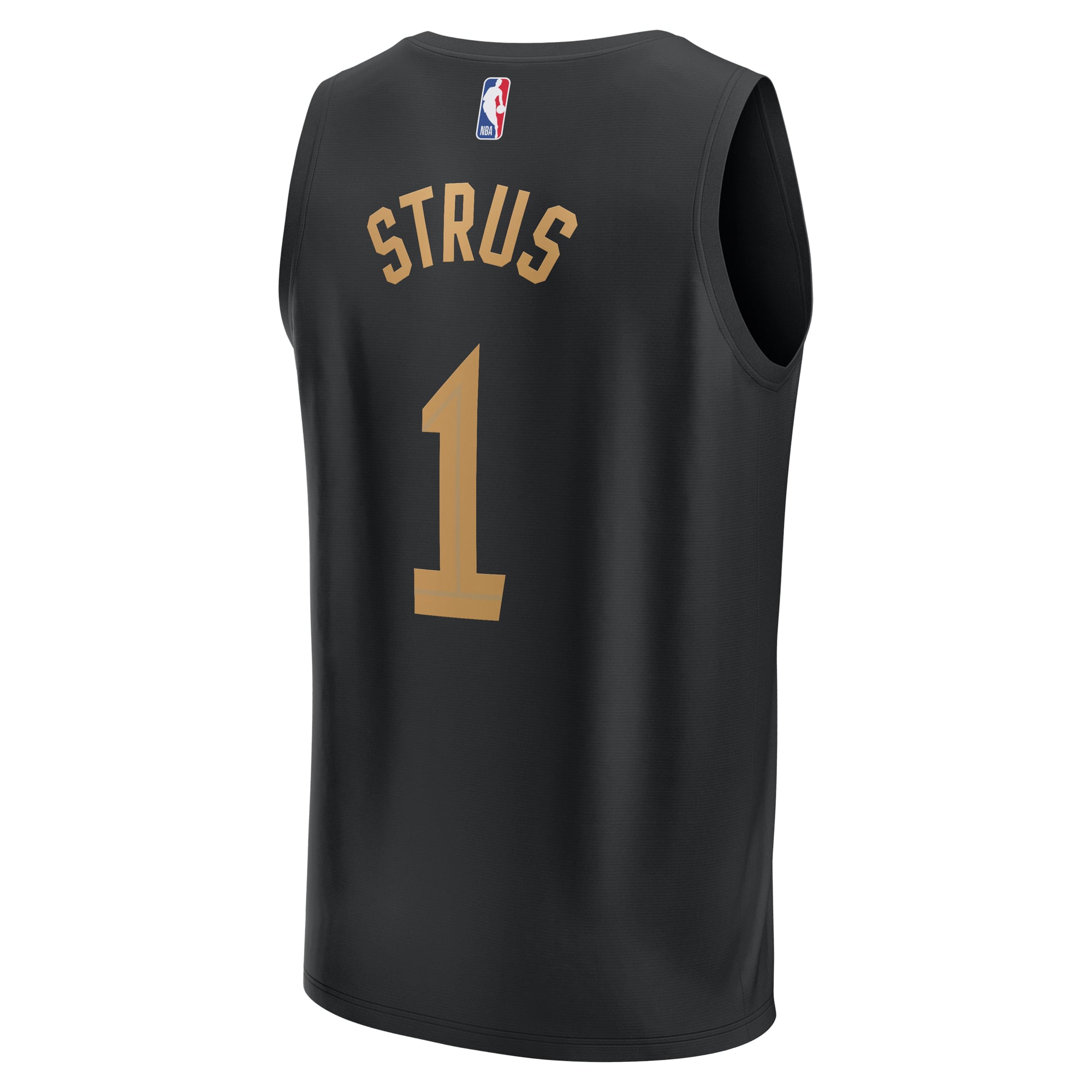 Max Strus Cleveland Cavaliers Statement Edition Jersey Black NBA Men Fan Wear