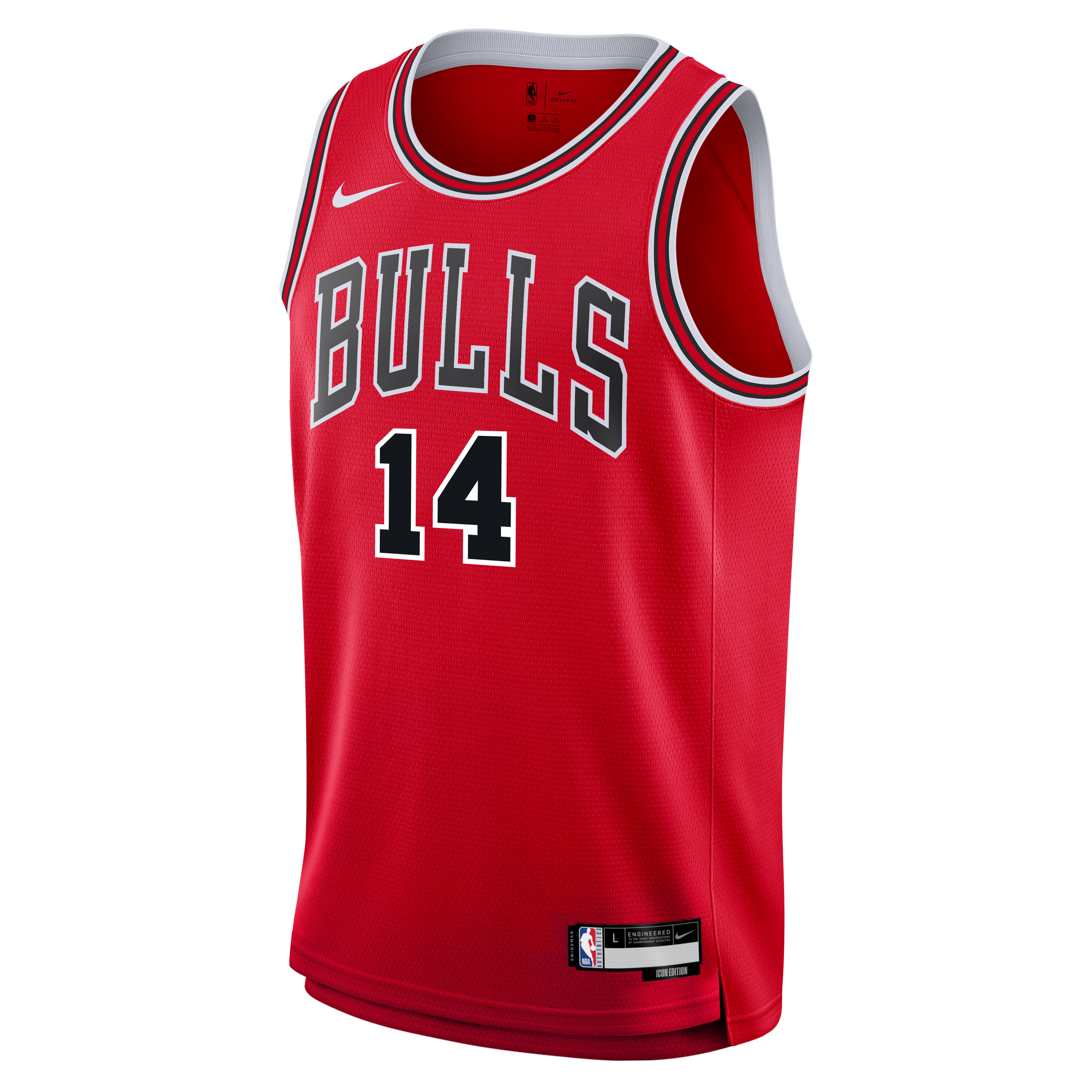 Matas Buzelis Chicago Bulls Jersey NBA Women Fan Wear